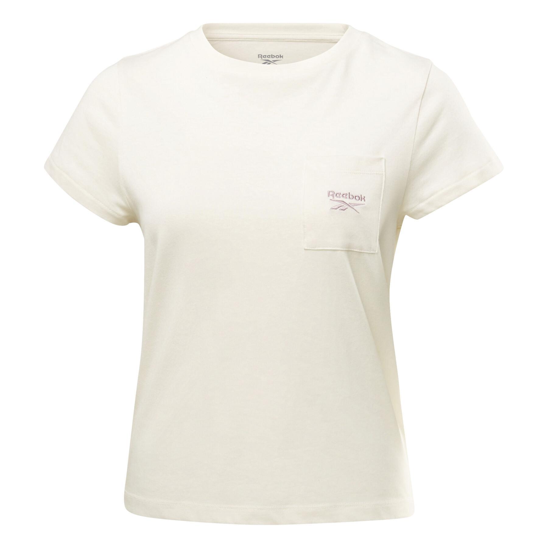 T-shirt femme Reebok Identity Pocket