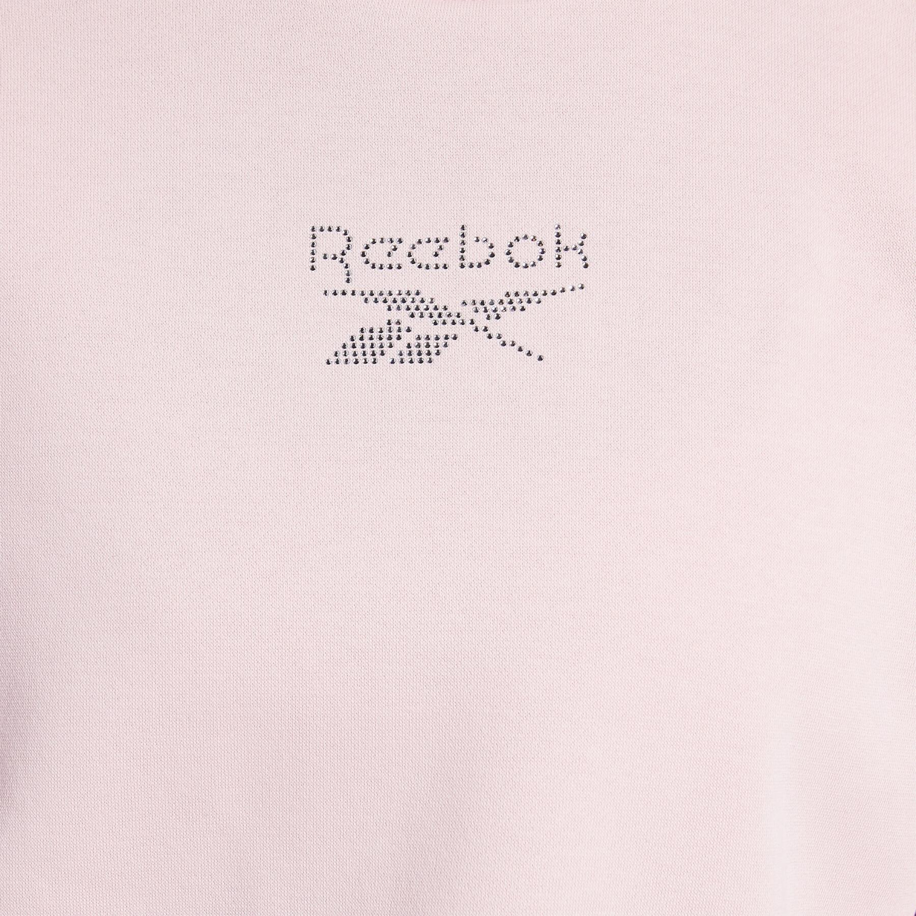 Sweatshirt col rond femme Reebok Classics Sparkle
