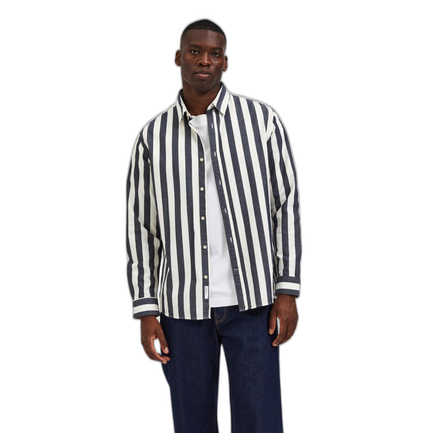 Chemise Selected Slhregpecko Stripes W
