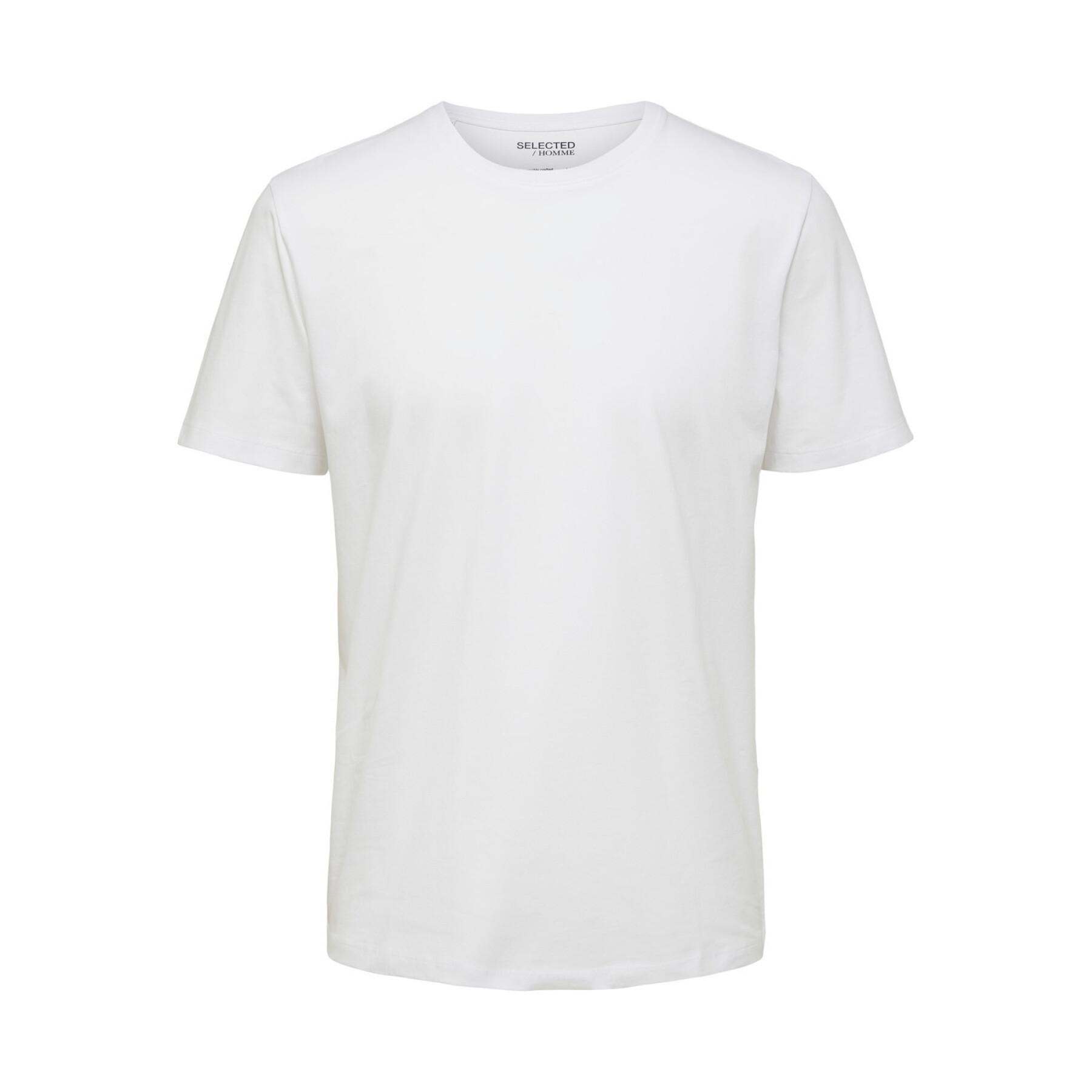 T-shirt col rond Selected Aspen