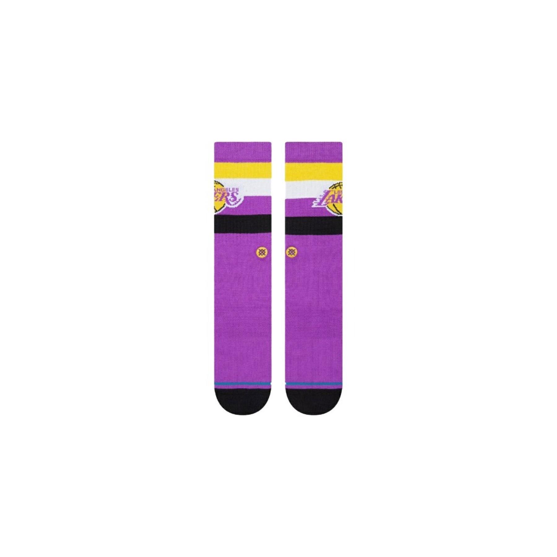 Chaussettes Los Angeles Lakers St Crew