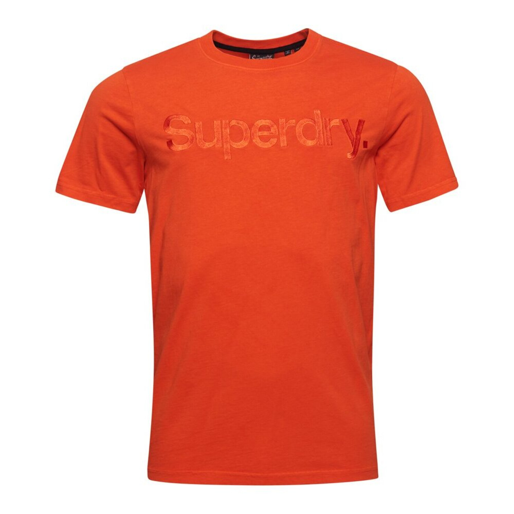 T-shirt brodé ton sur ton Superdry
