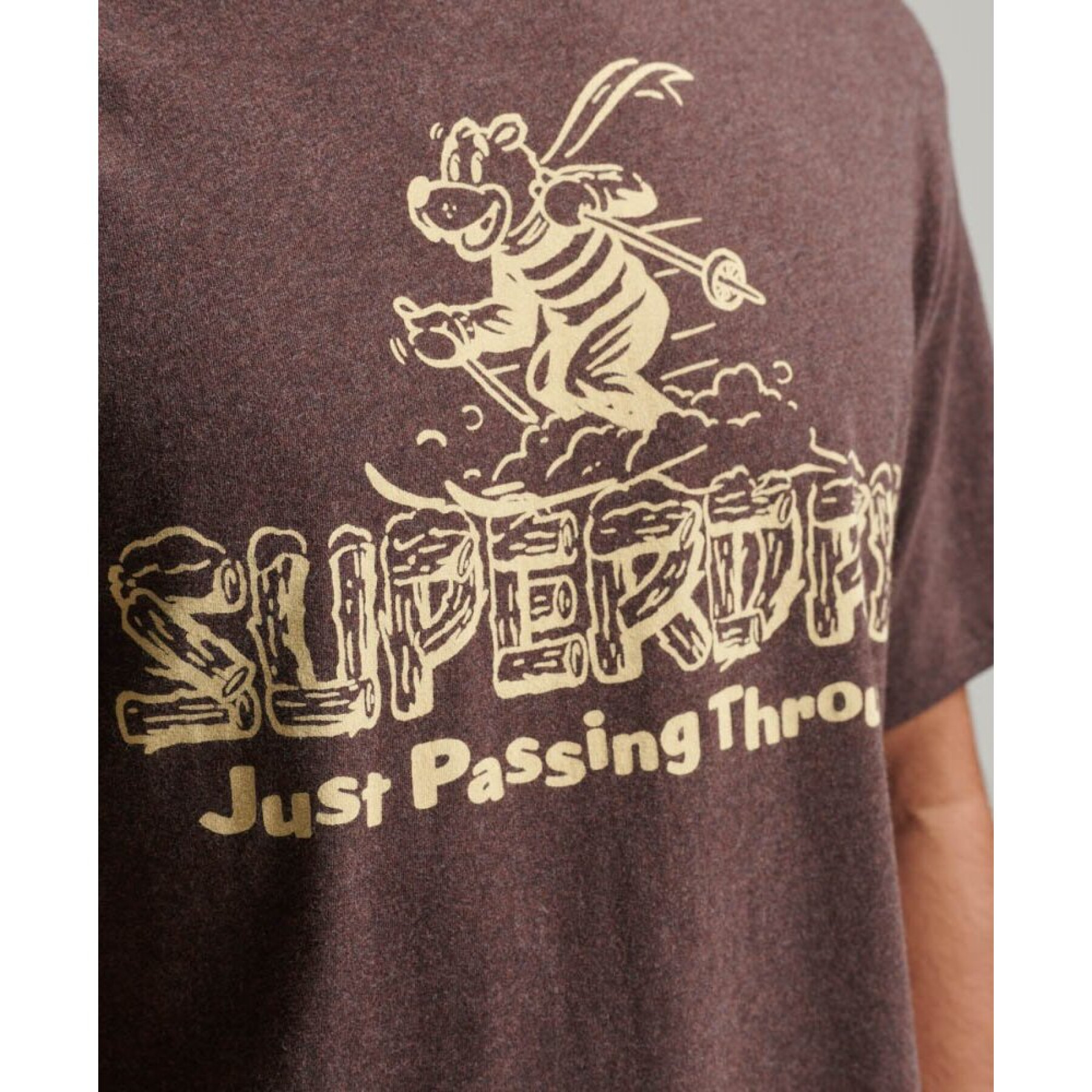T-shirt à motif Superdry Travel Postcard