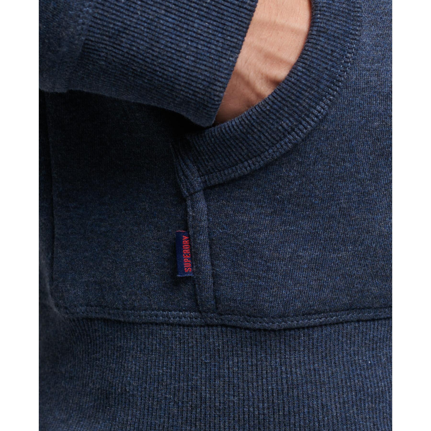 Sweatshirt à capuche en coton bio Superdry Essential Logo