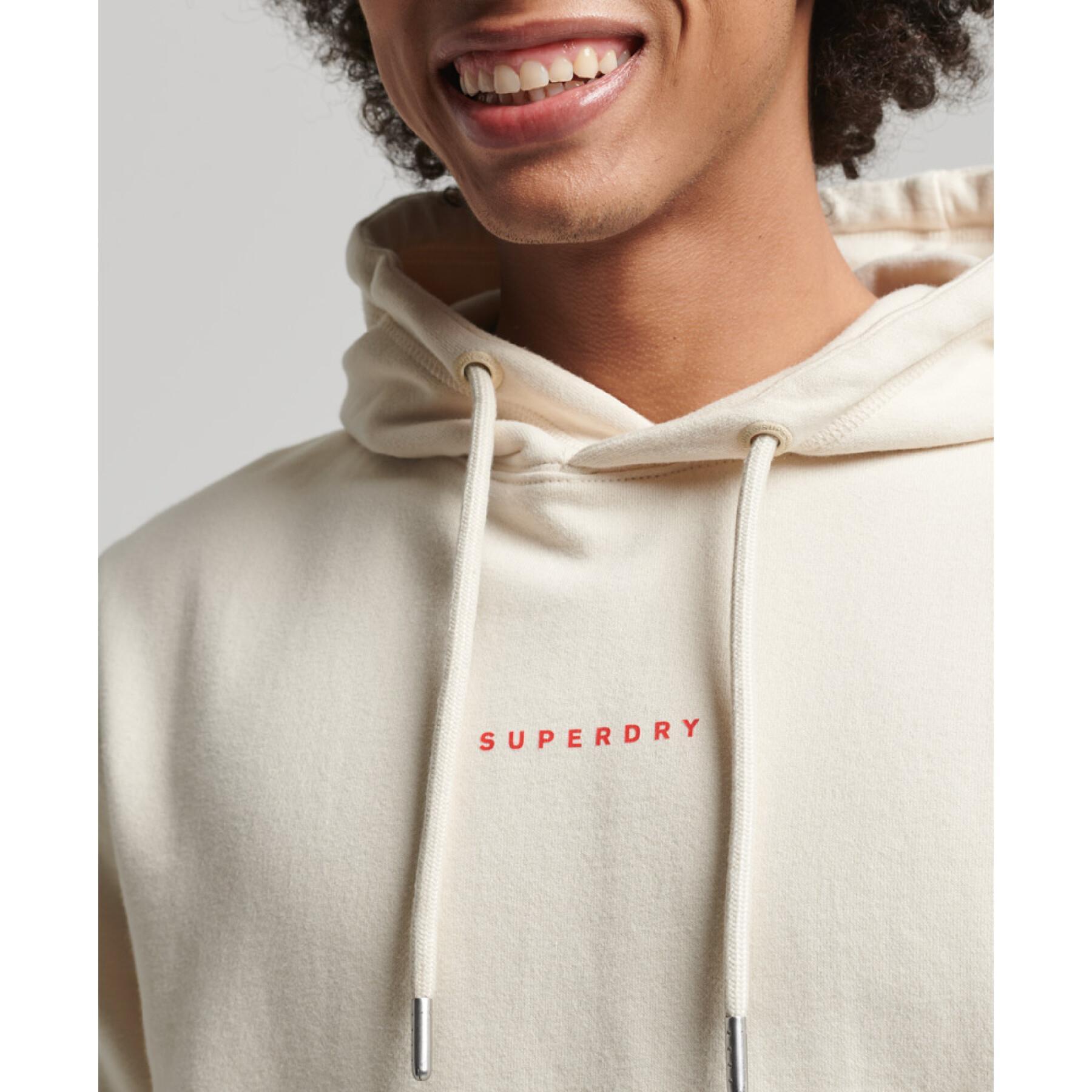 Sweatshirt à capuche Superdry Logo Code Surplus