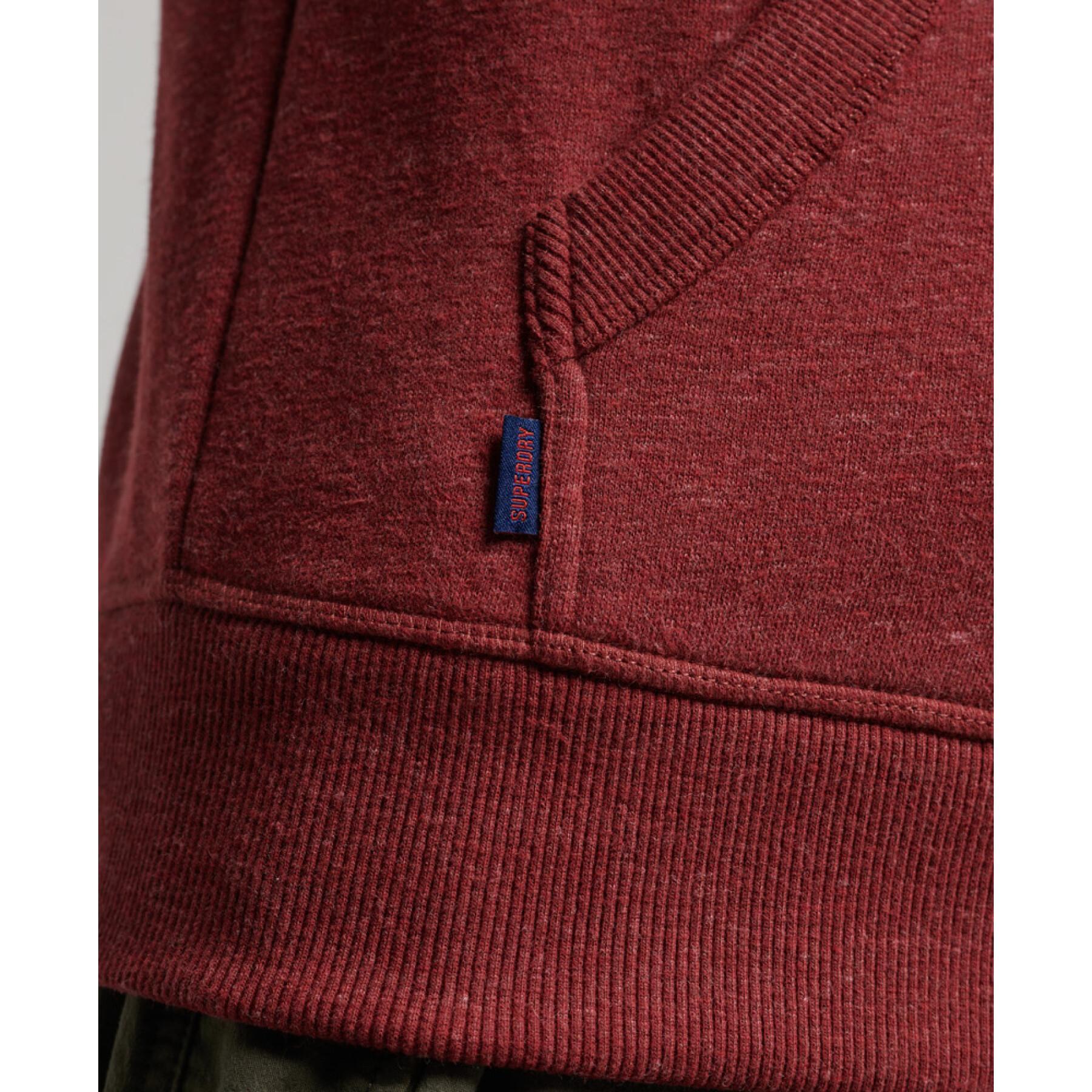 Sweatshirt à capuche zippé et brodé Superdry Vintage Logo