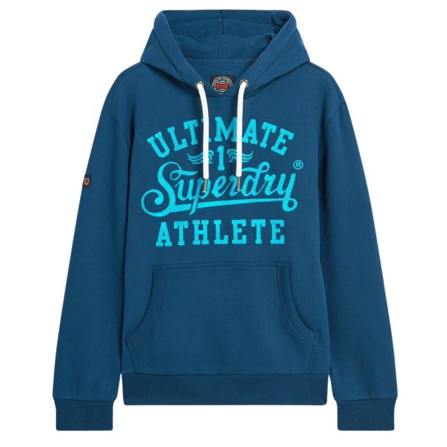 Sweatshirt à capuche brodé Athletic Script Superdry
