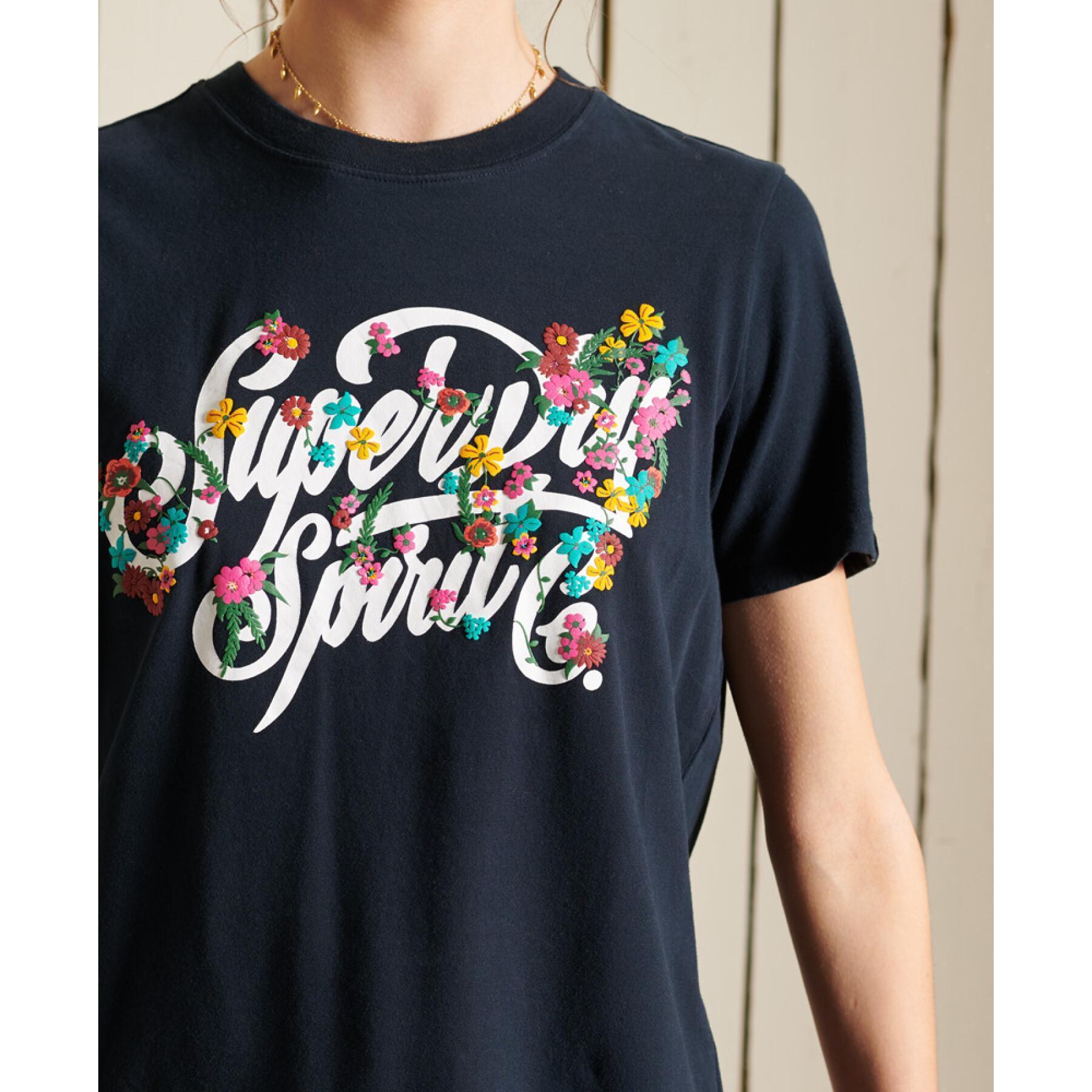 T-shirt femme Superdry Script Style