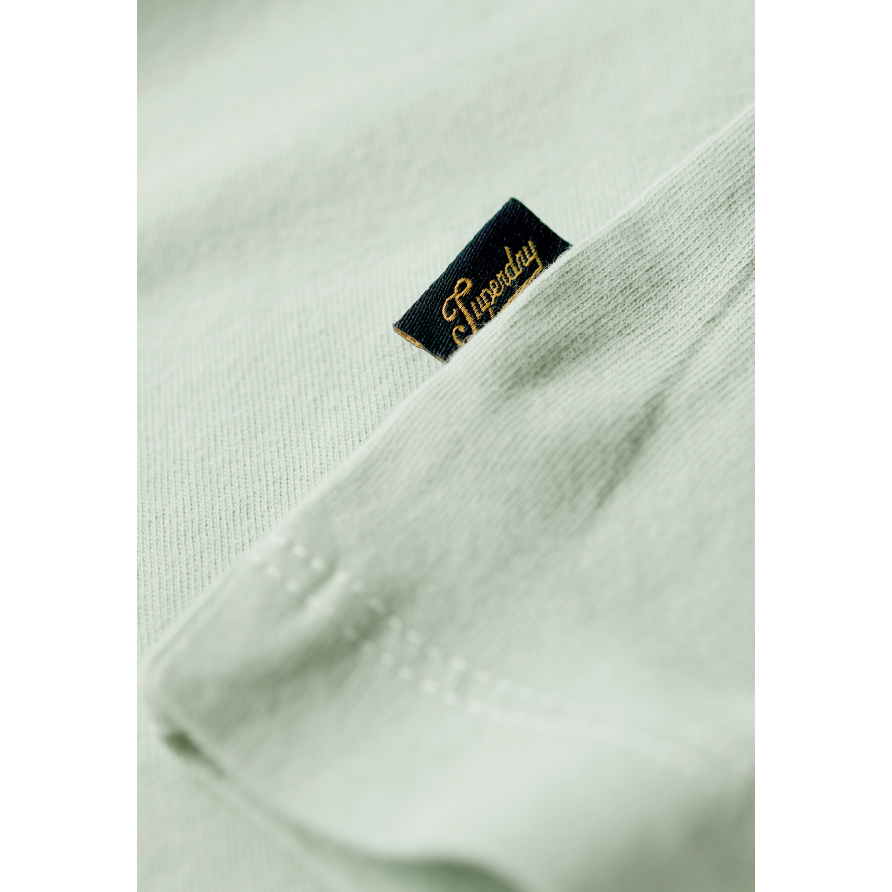 T-shirt brodé en coton bio femme Superdry Vintage Logo