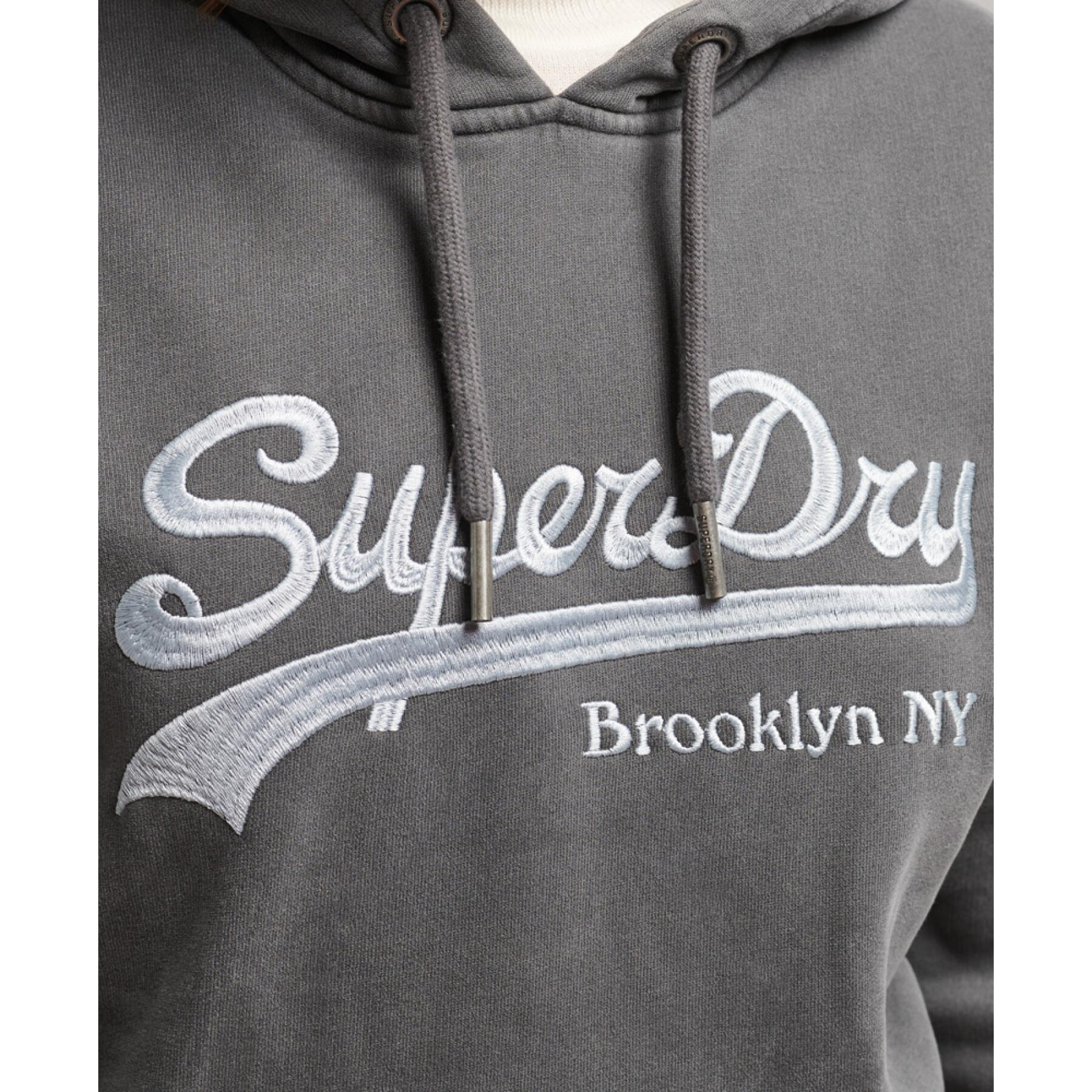 Sweatshirt à capuche femme Superdry Vintage Logo Borough