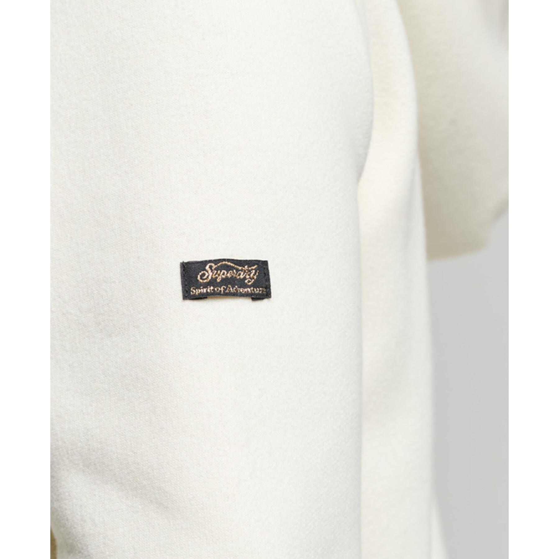 Sweatshirt zippé à capuche femme Superdry Vintage Logo Narrative