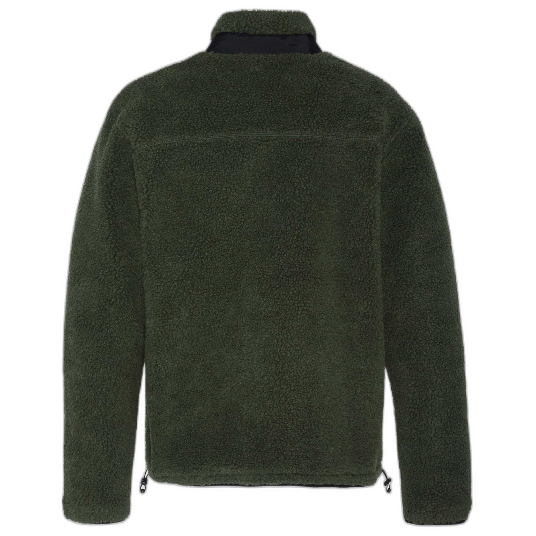 Sweatshirt zippé avec poches Schott
