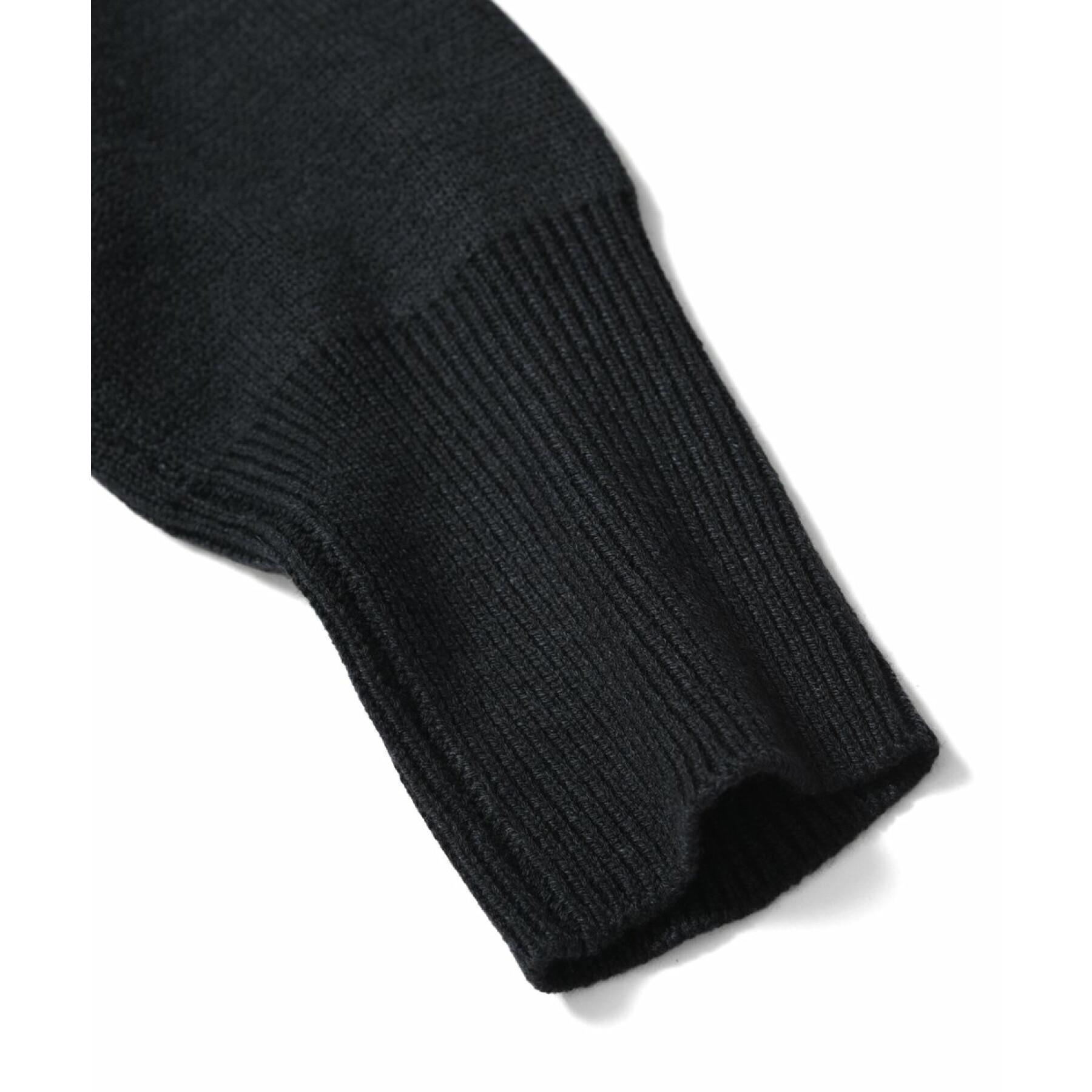 Veste Taion Sleeves Knit Zip 102SN Black