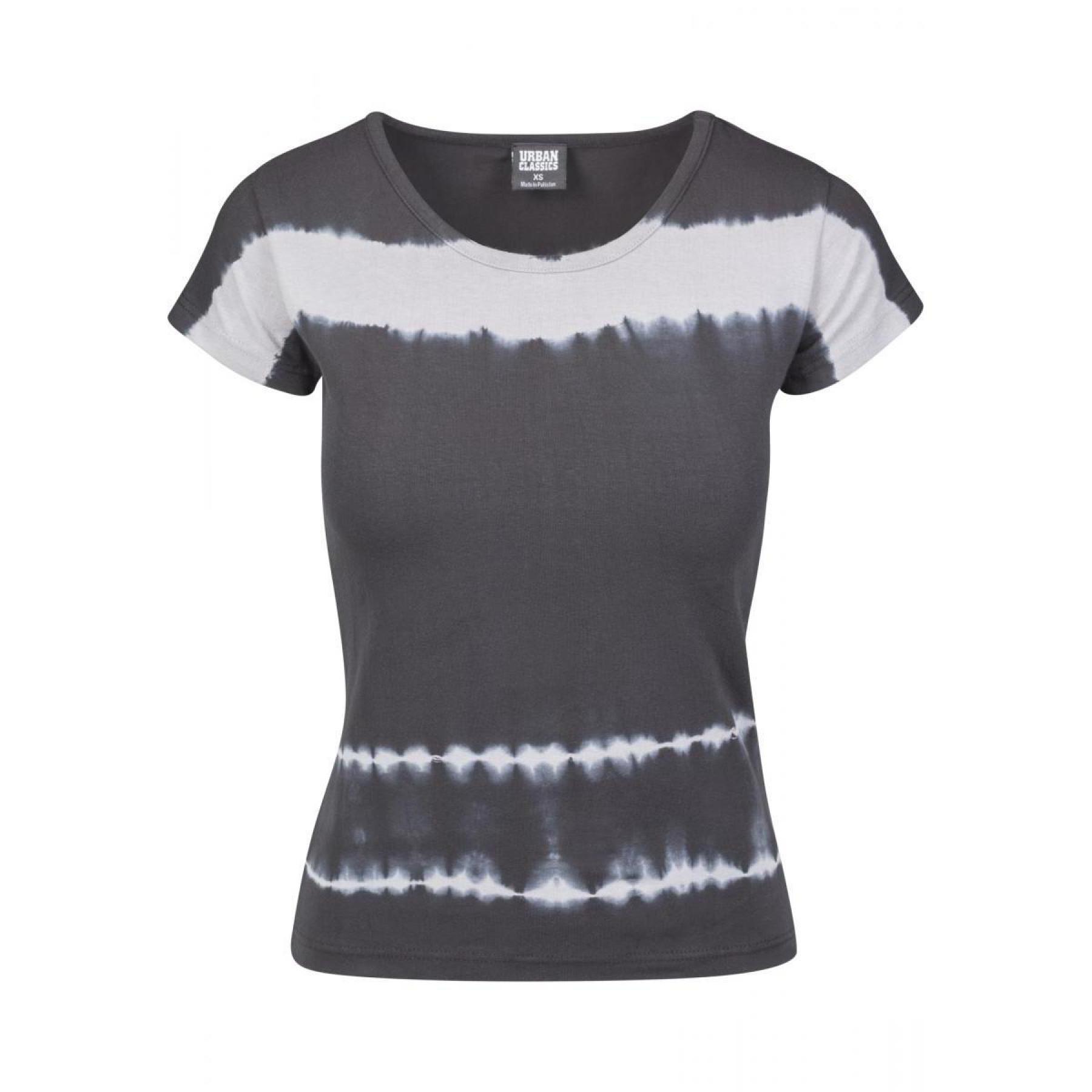 T-shirt femme grandes tailles Urban Classic Striped Lace