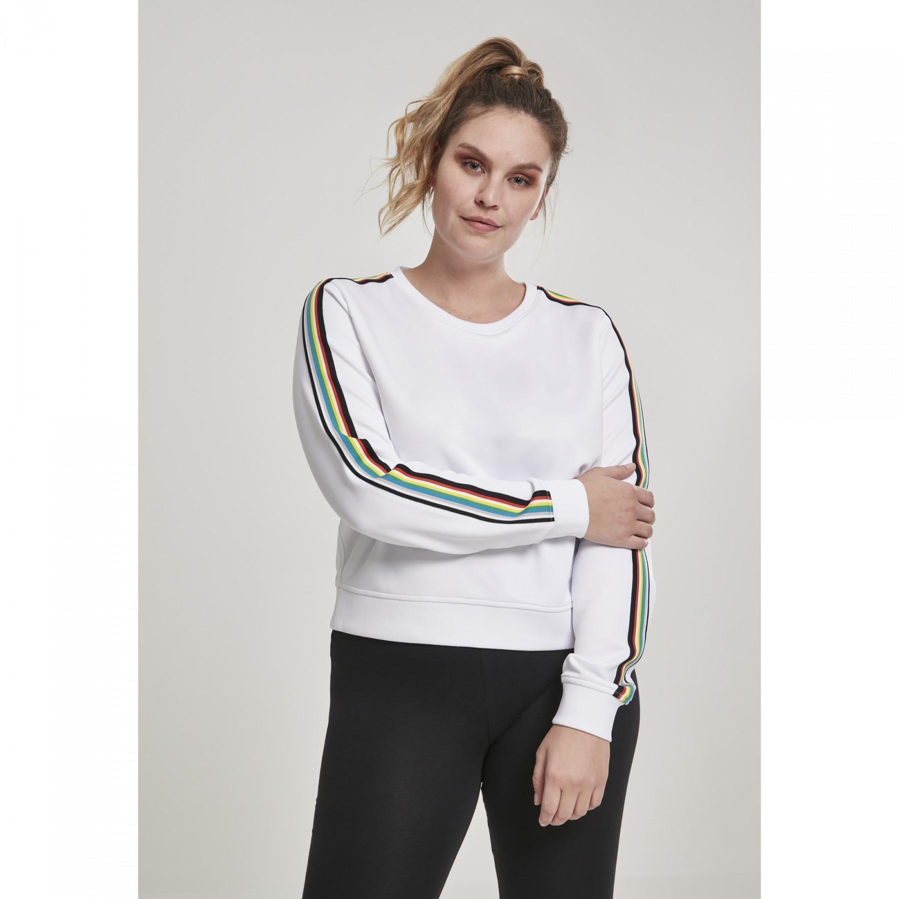 T-shirt femme grandes tailles Urban Classic taped leeve
