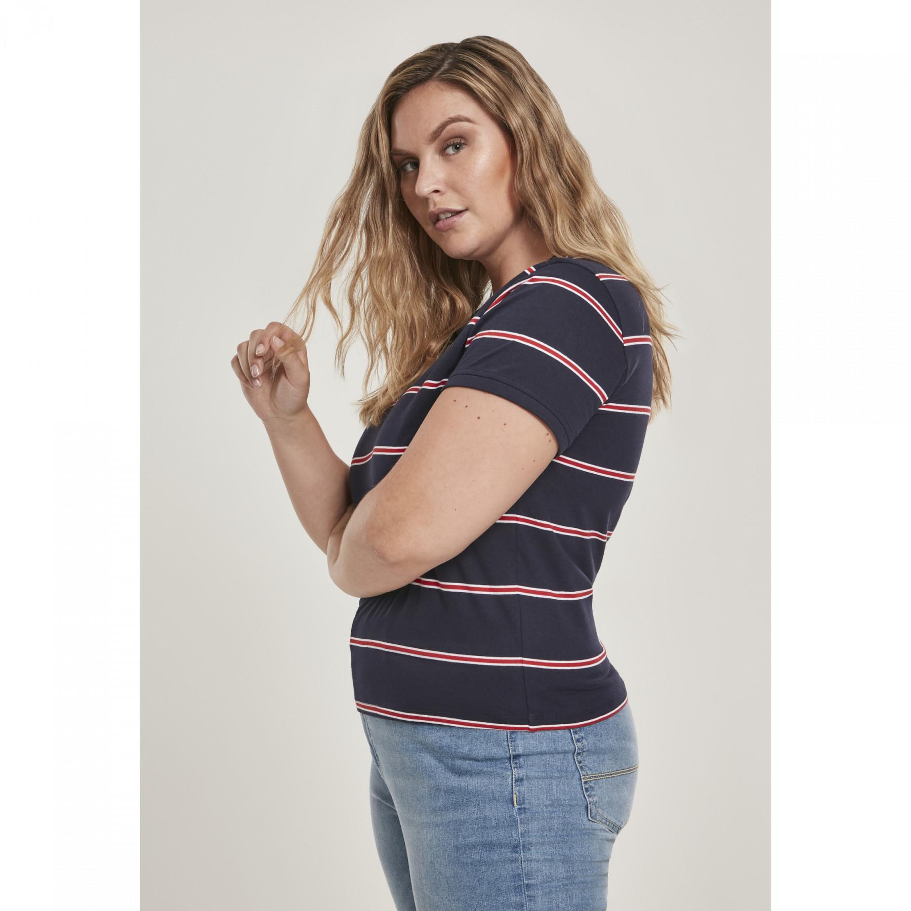T-shirt femme Urban Classic kate Stripe