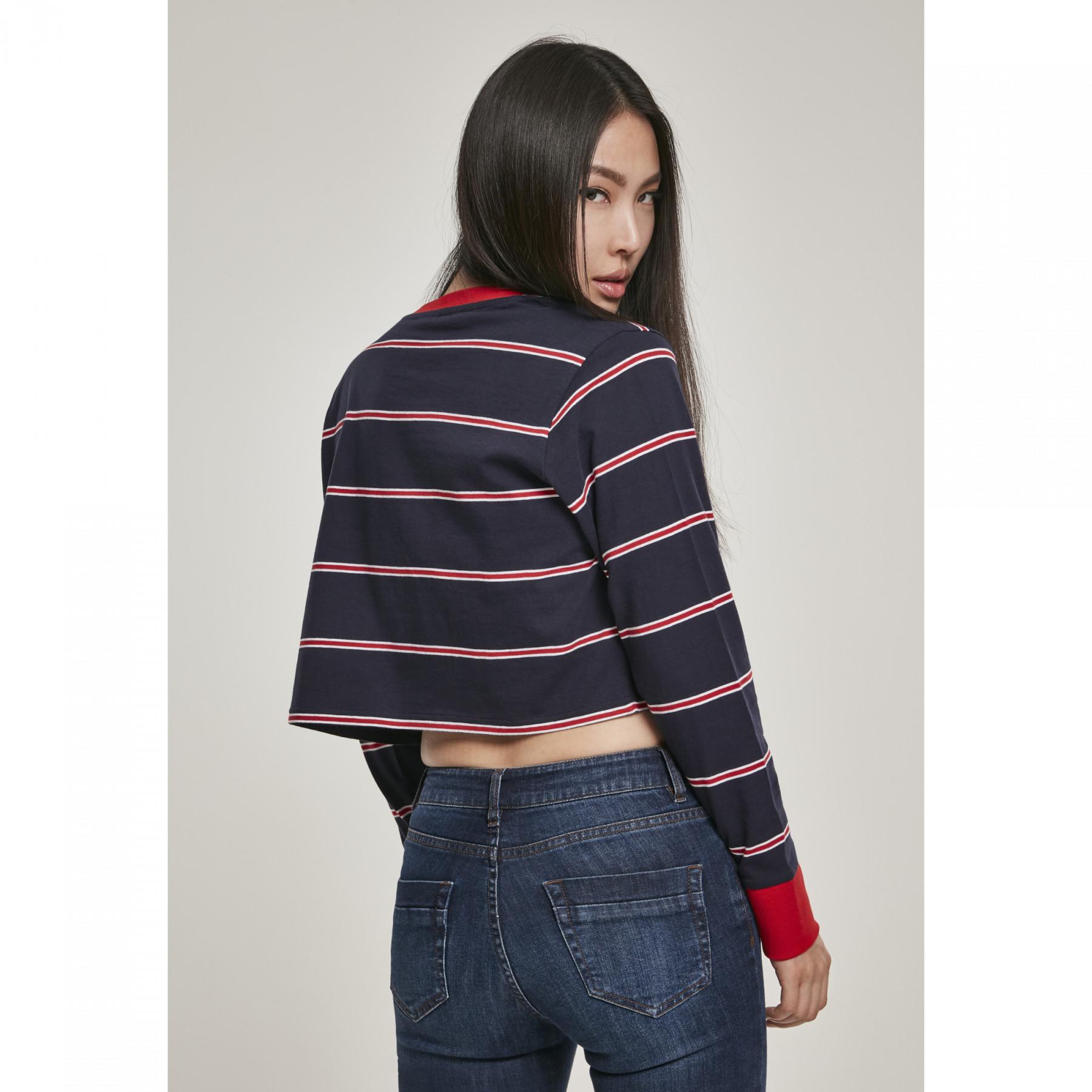 T-shirt femme Urban Classic yarn kate Stripe
