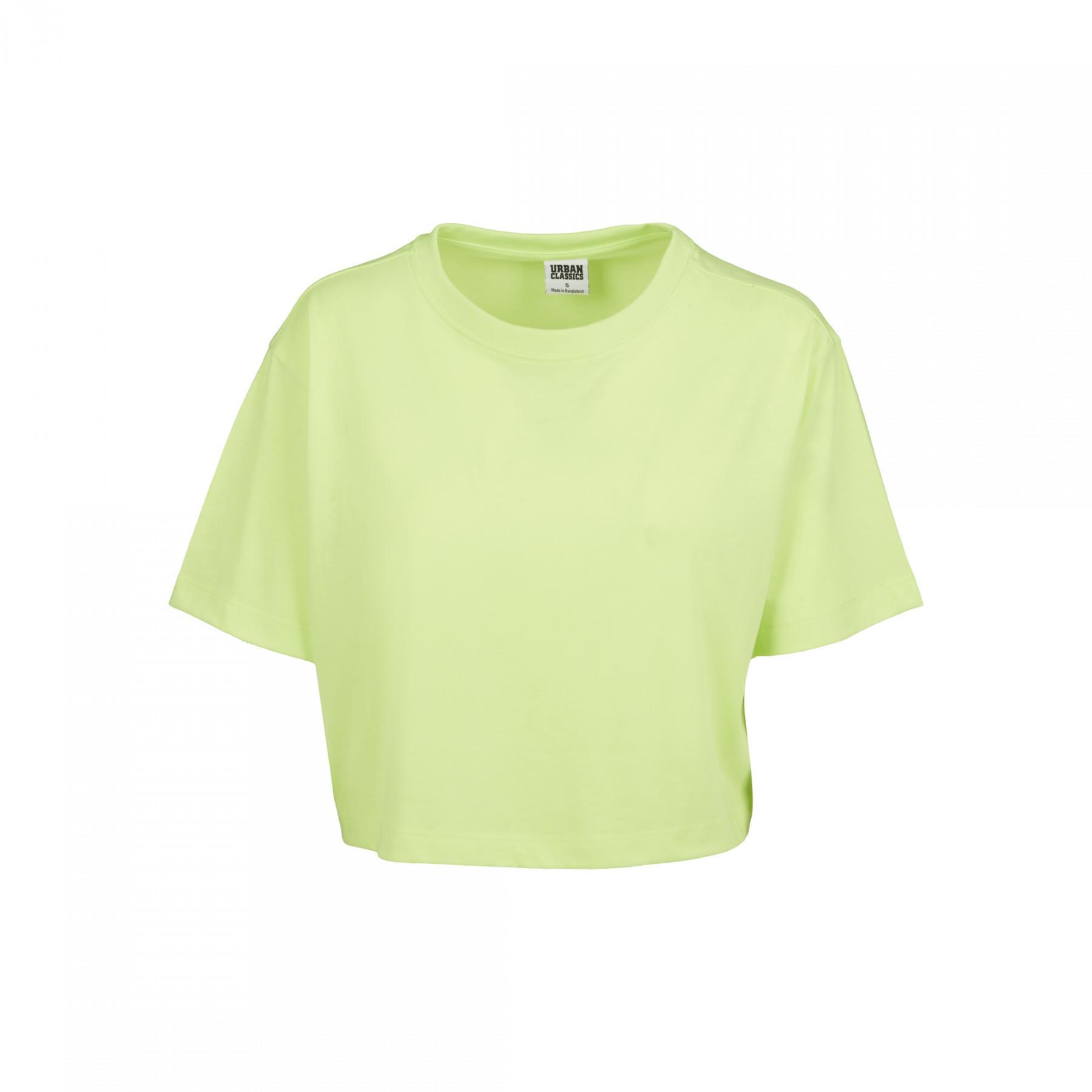 T-shirt femme grandes tailles Urban Classic Oversized neon