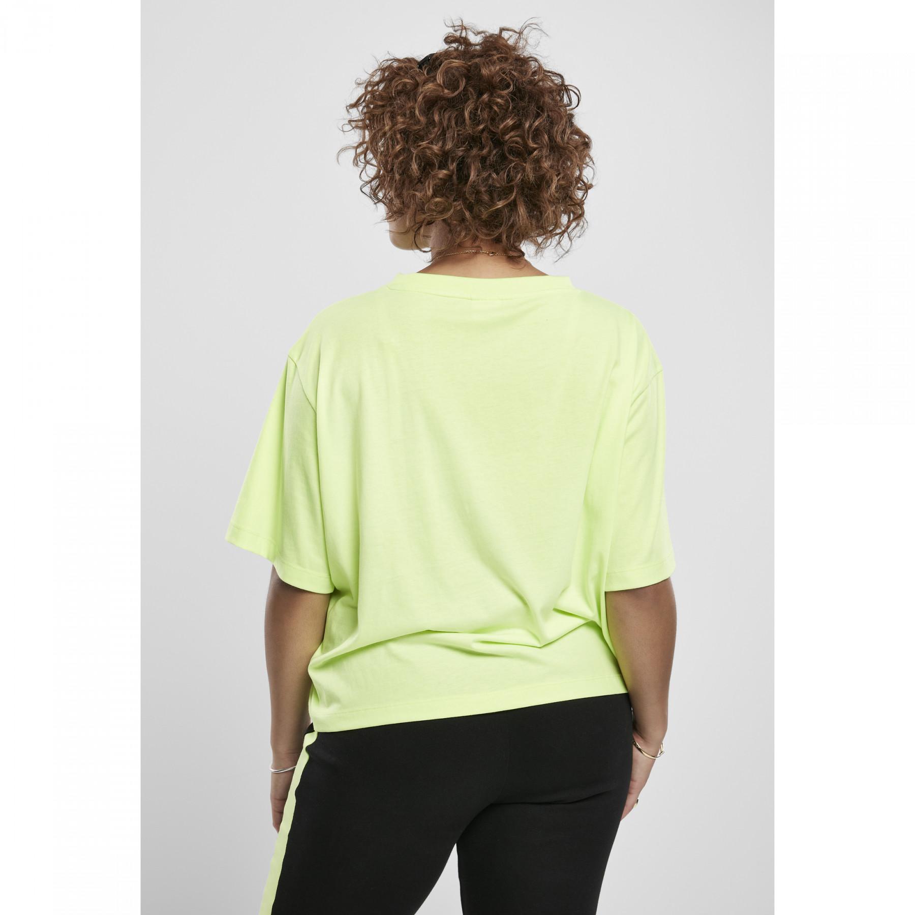 T-shirt femme Urban Classic Oversized neon