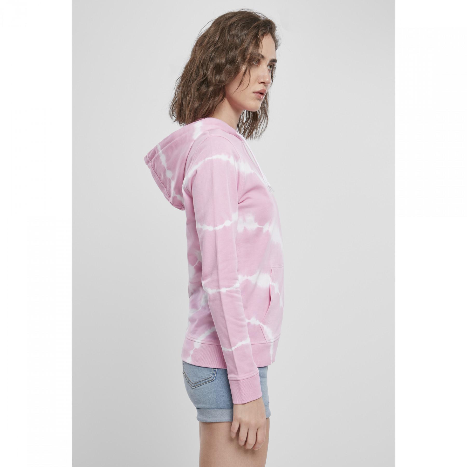 Sweatshirt femme Urban Classics tie dye