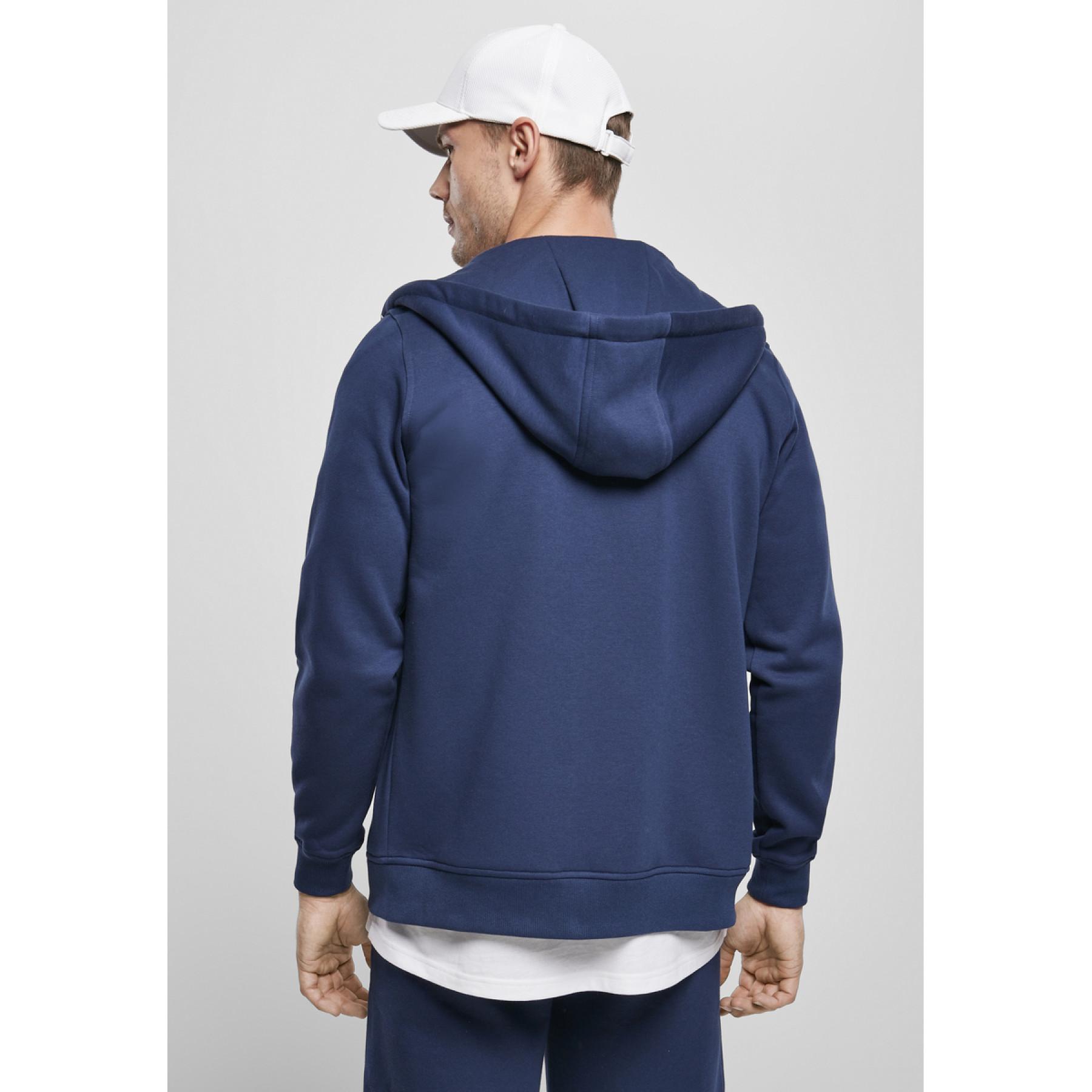 Sweatshirt à capuche Urban Classics basic terry zip