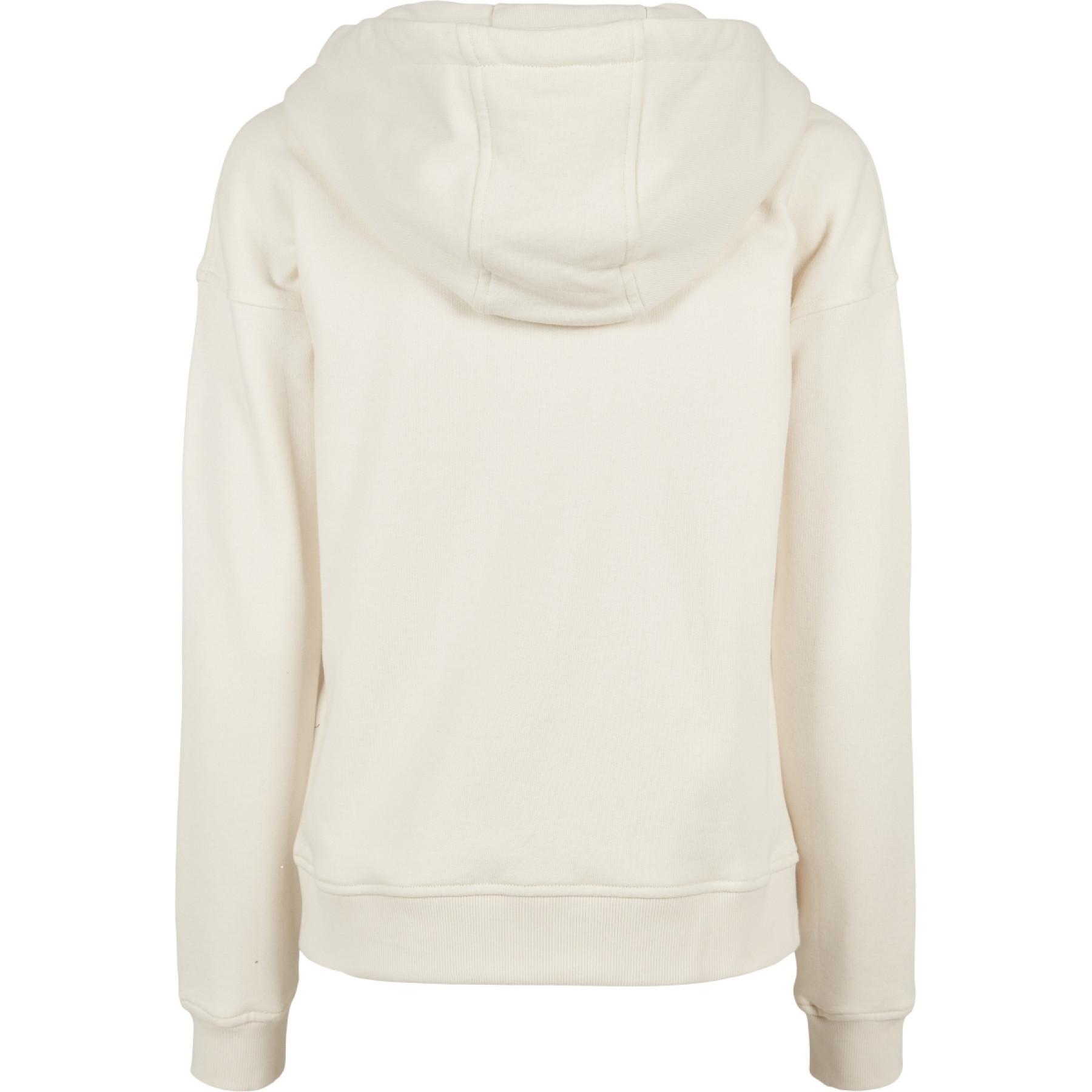 Sweatshirt à capuche femme Urban Classics organic terry zip