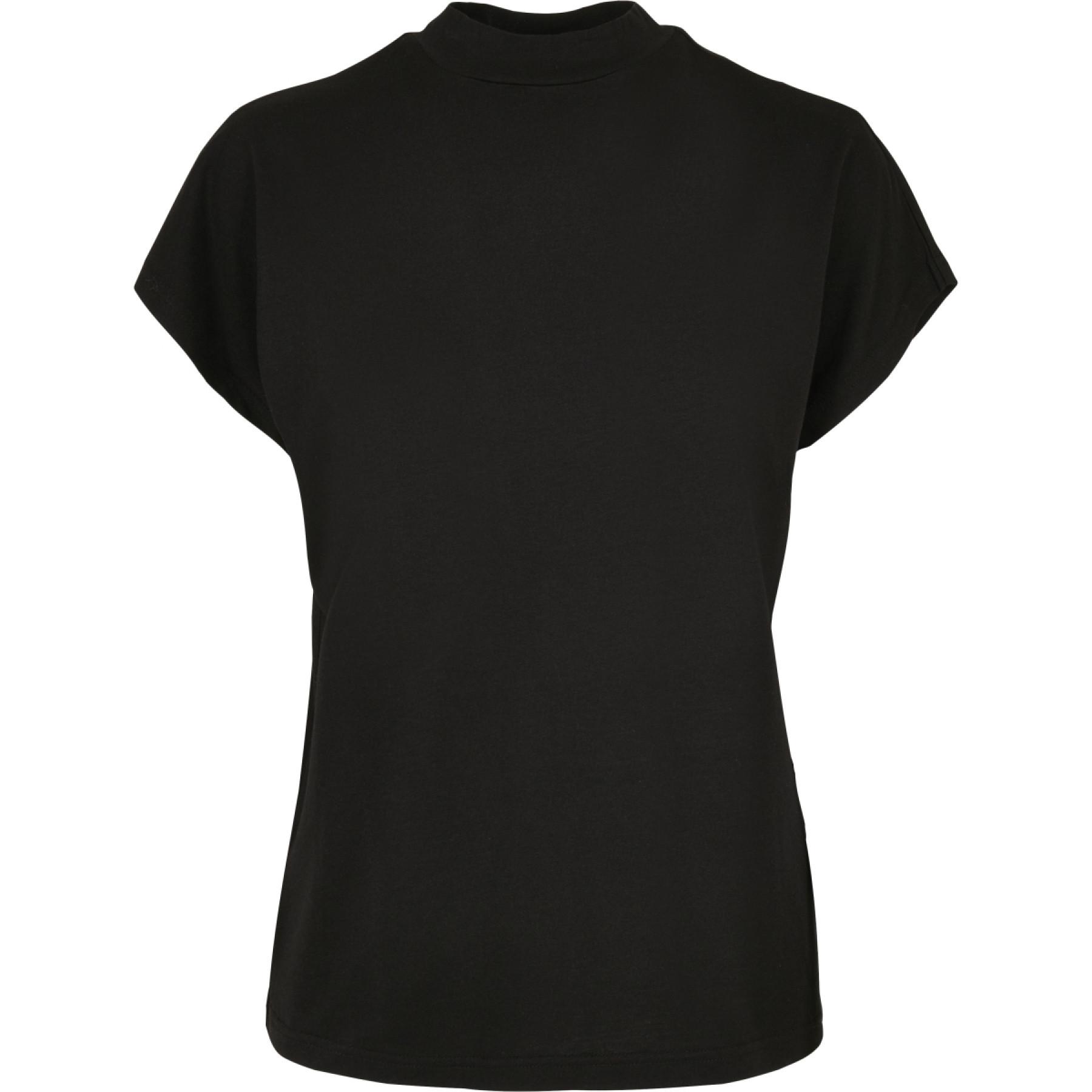 T-shirt femme Urban Classics oversized découpé viscose-grandes tailles