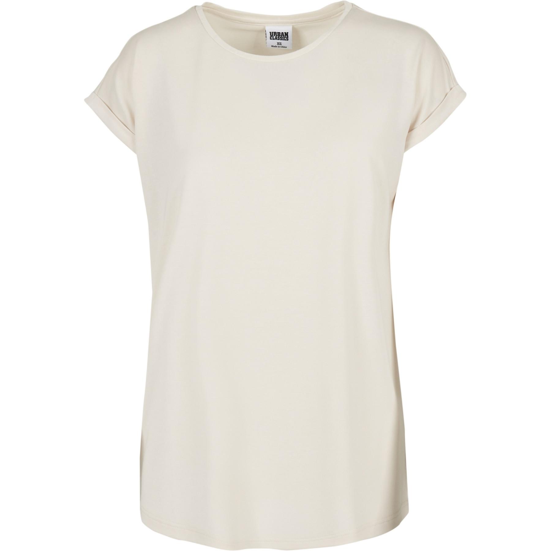 T-shirt femme Urban Classics modal extended shoulder