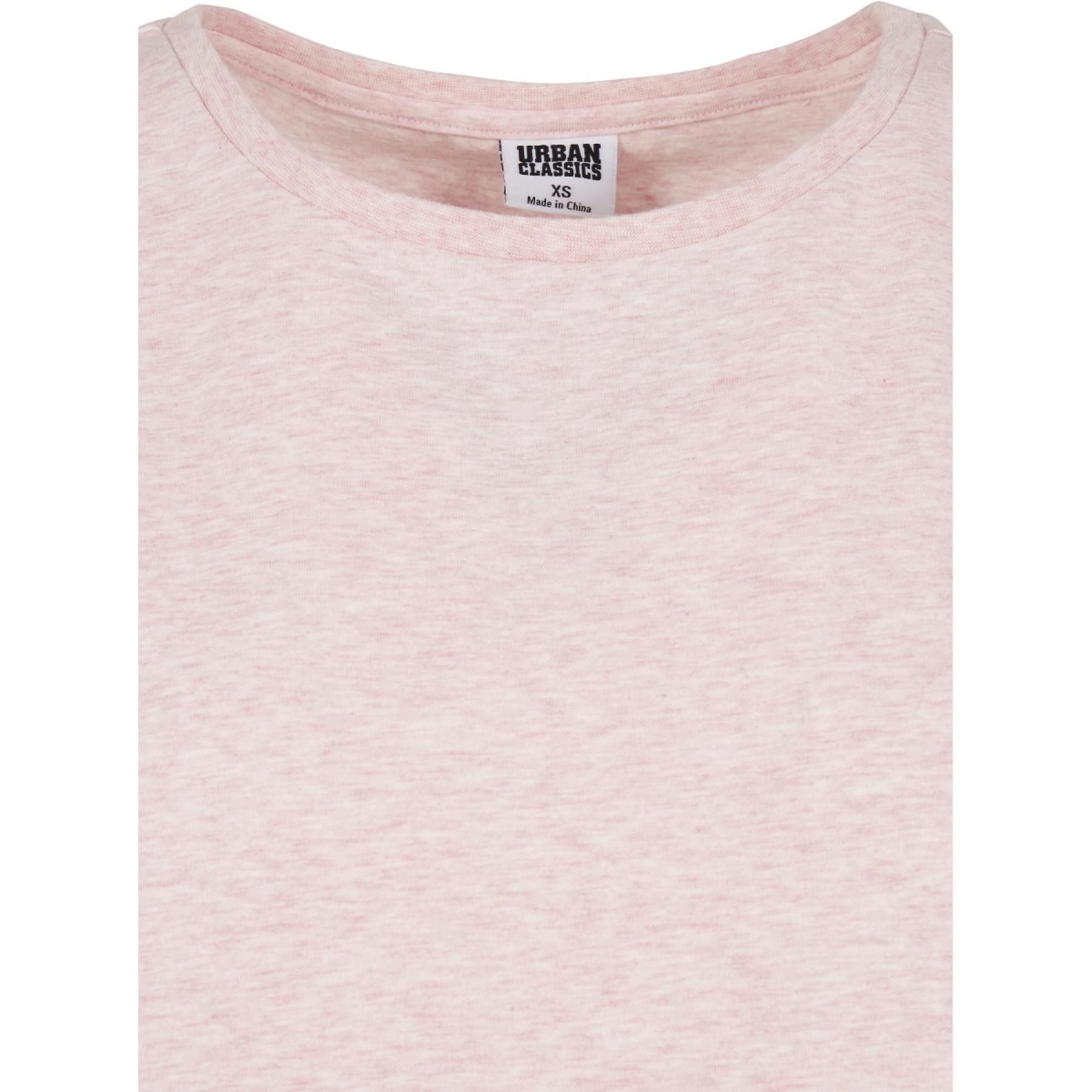 T-shirt femme Urban Classics color melange extended shoulder