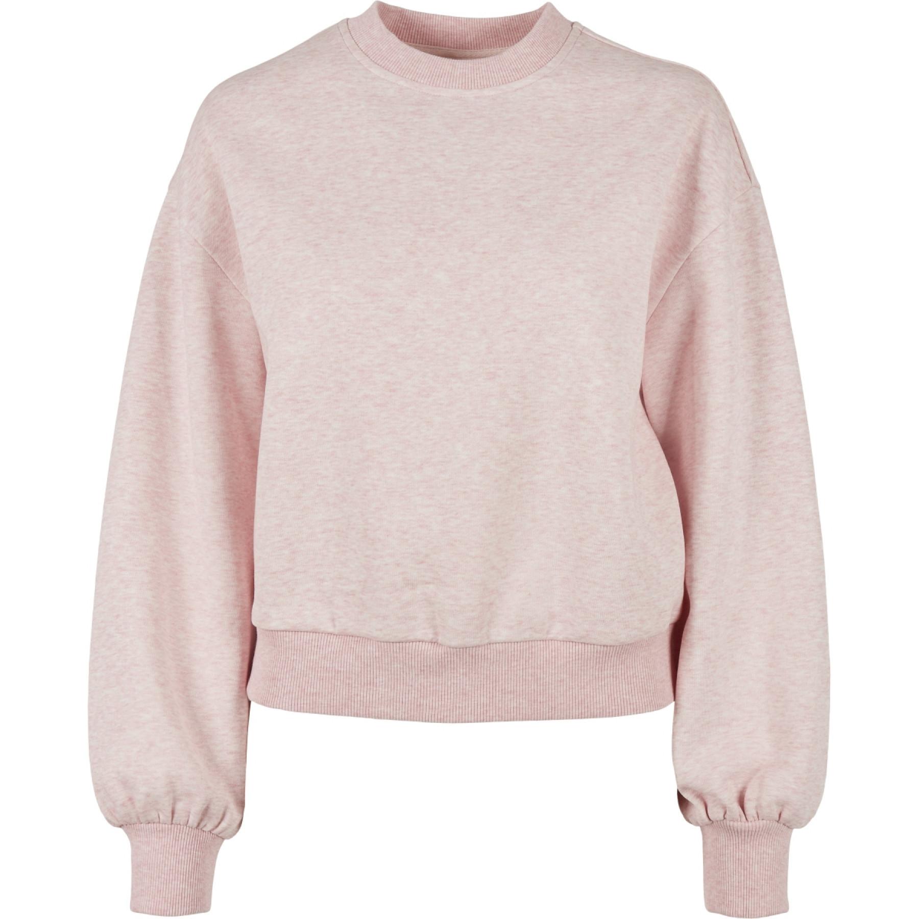 Sweatshirt femme Urban Classics oversized col rond-grandes tailles
