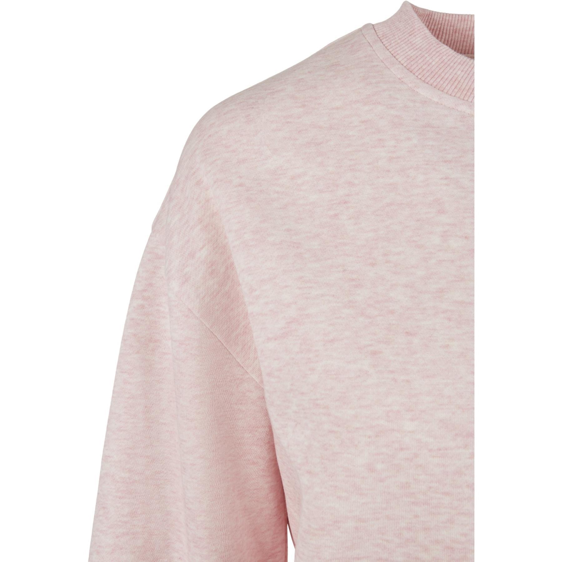 Sweatshirt femme Urban Classics oversized col rond-grandes tailles