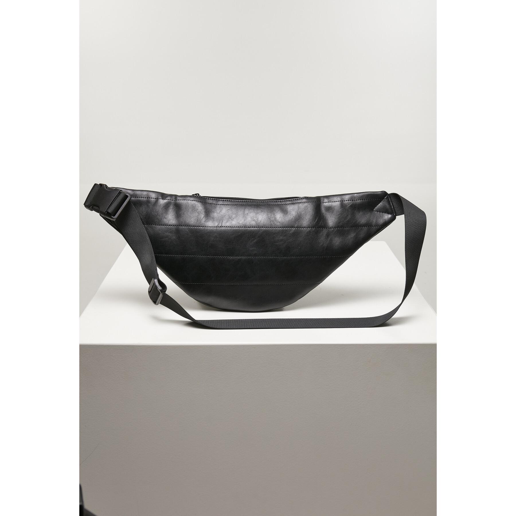 Mixte Sac Taille Unique Noir Visiter la boutique Urban ClassicsUrban Classics Puffer Imitation Leather Shoulder Bag 