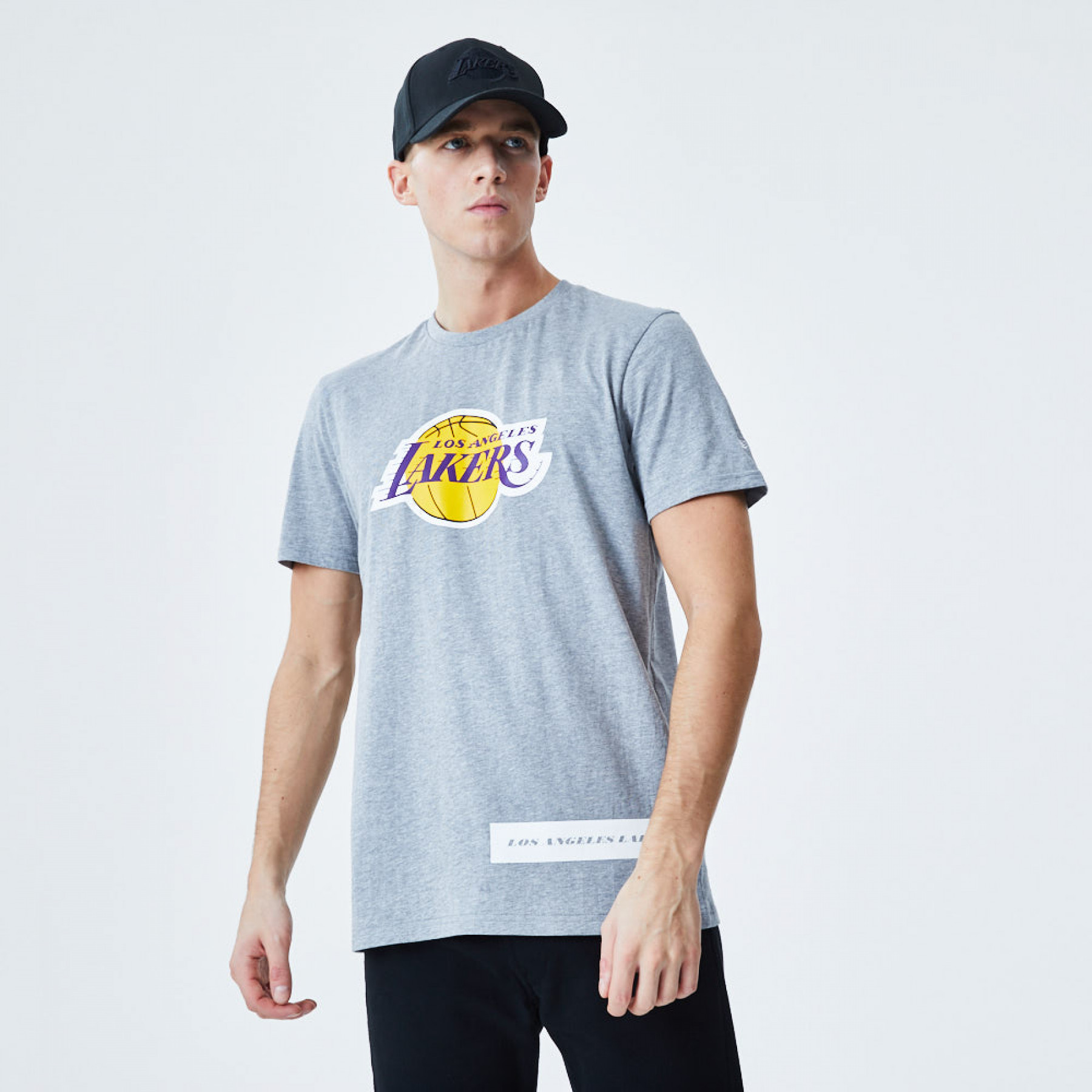 T-shirt New Era Block Womark Los Angeles Lakers