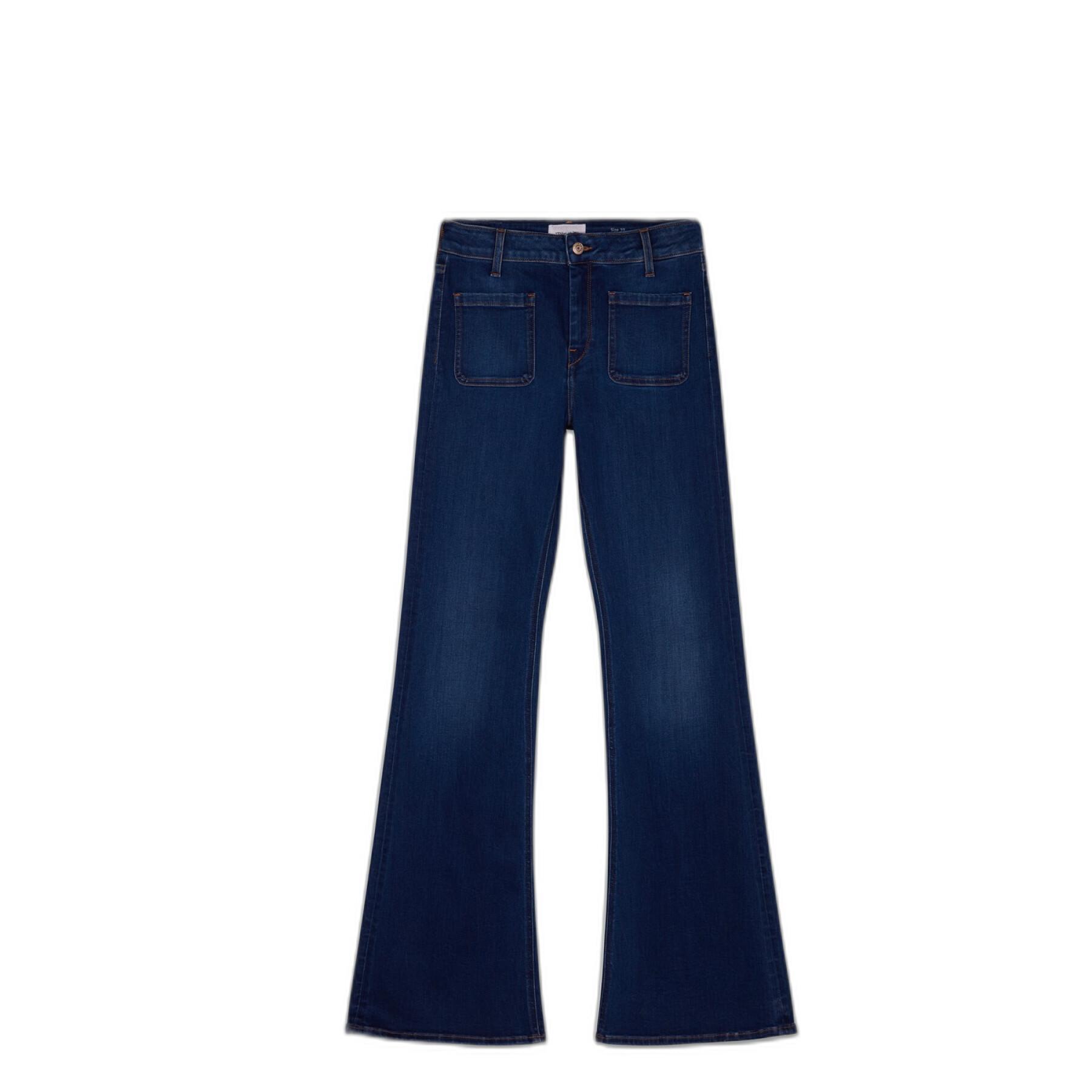 Jeans flare femme Teddy Smith 4PP