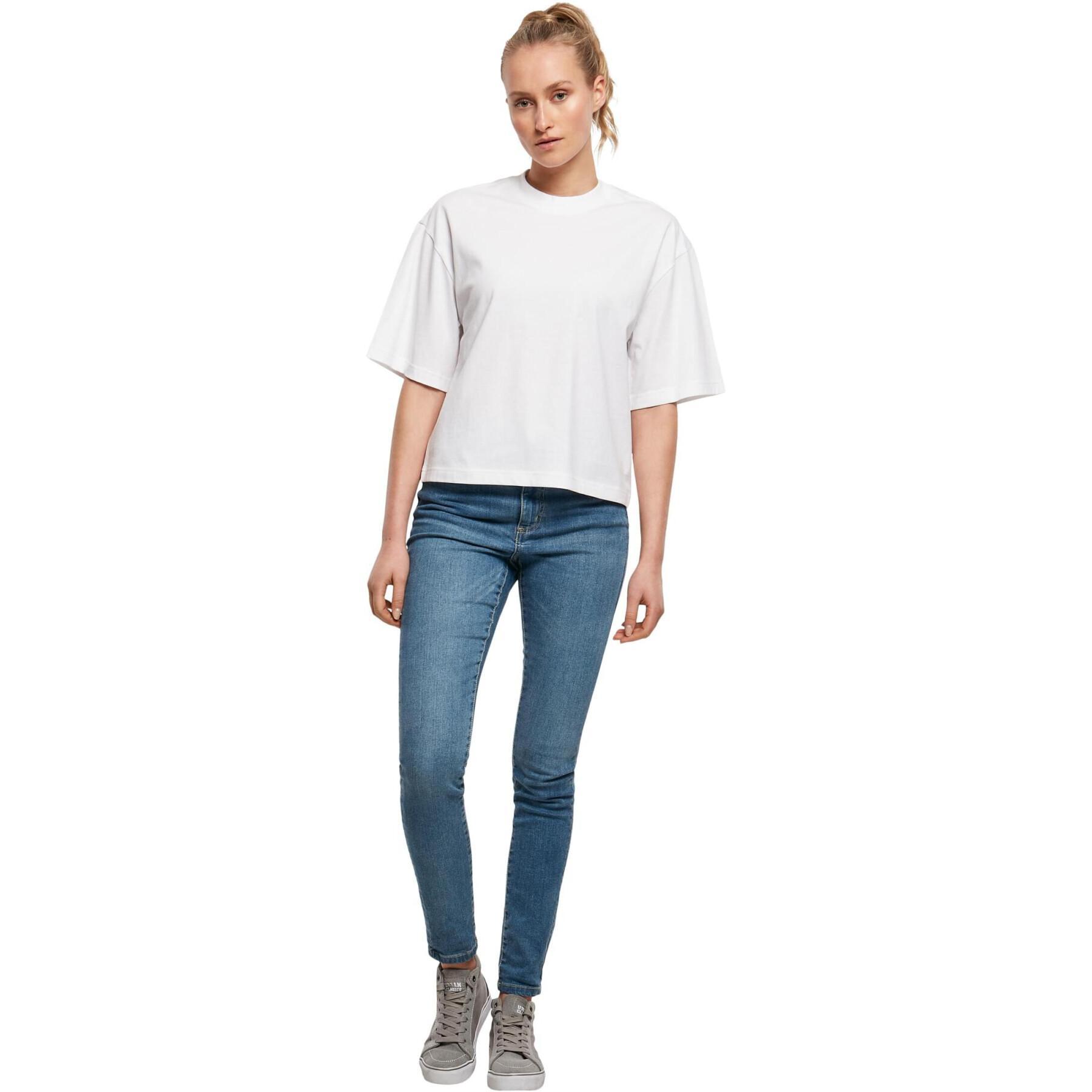 t-shirts bio oversize grandes tailles femme Urban Classics (x2)