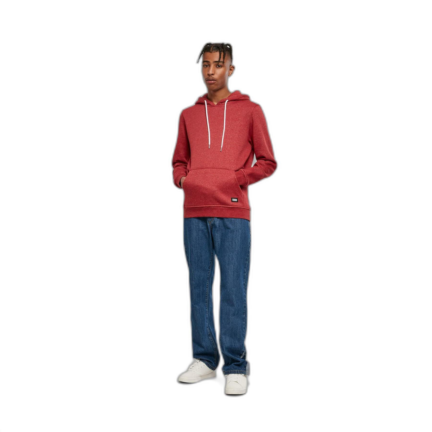 Sweatshirt à capuche Urban Classics Basic Melange GT