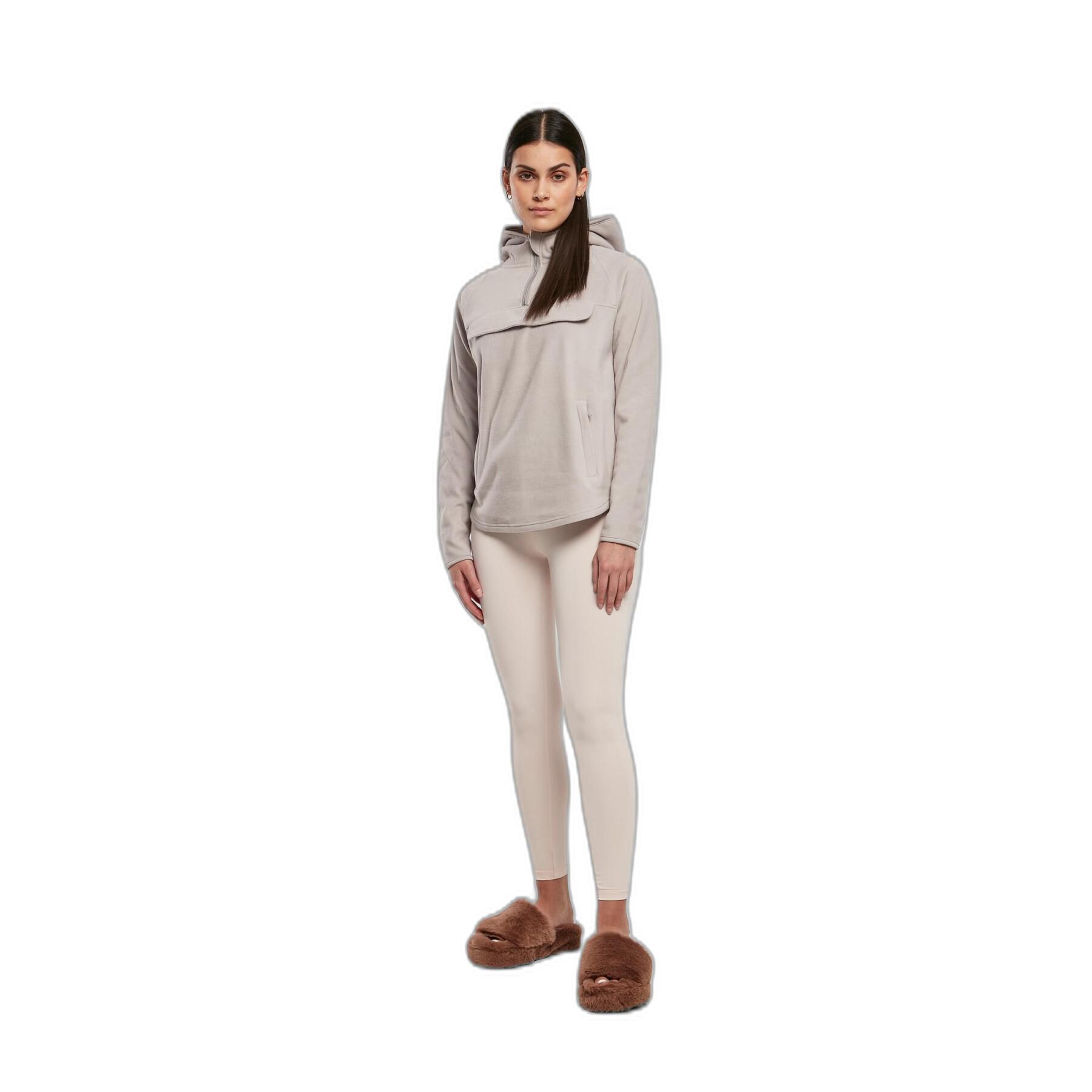 Sweatshirt à capuche en polaire femme Urban Classics GT