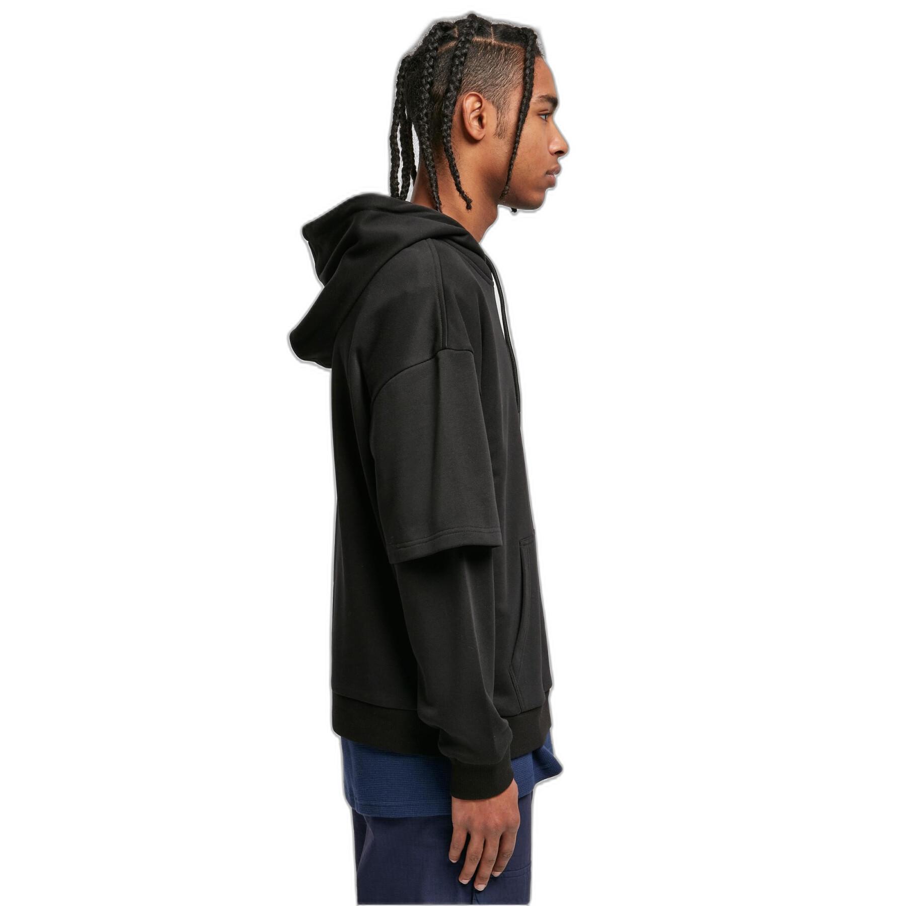 Sweatshirt à capuche double manches Urban Classics