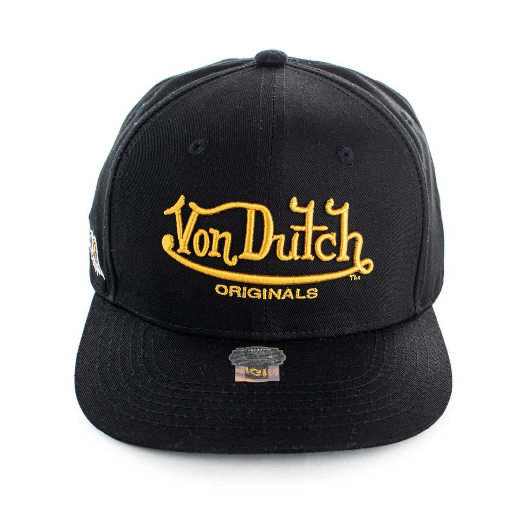 Casquette visière plate Von Dutch logo