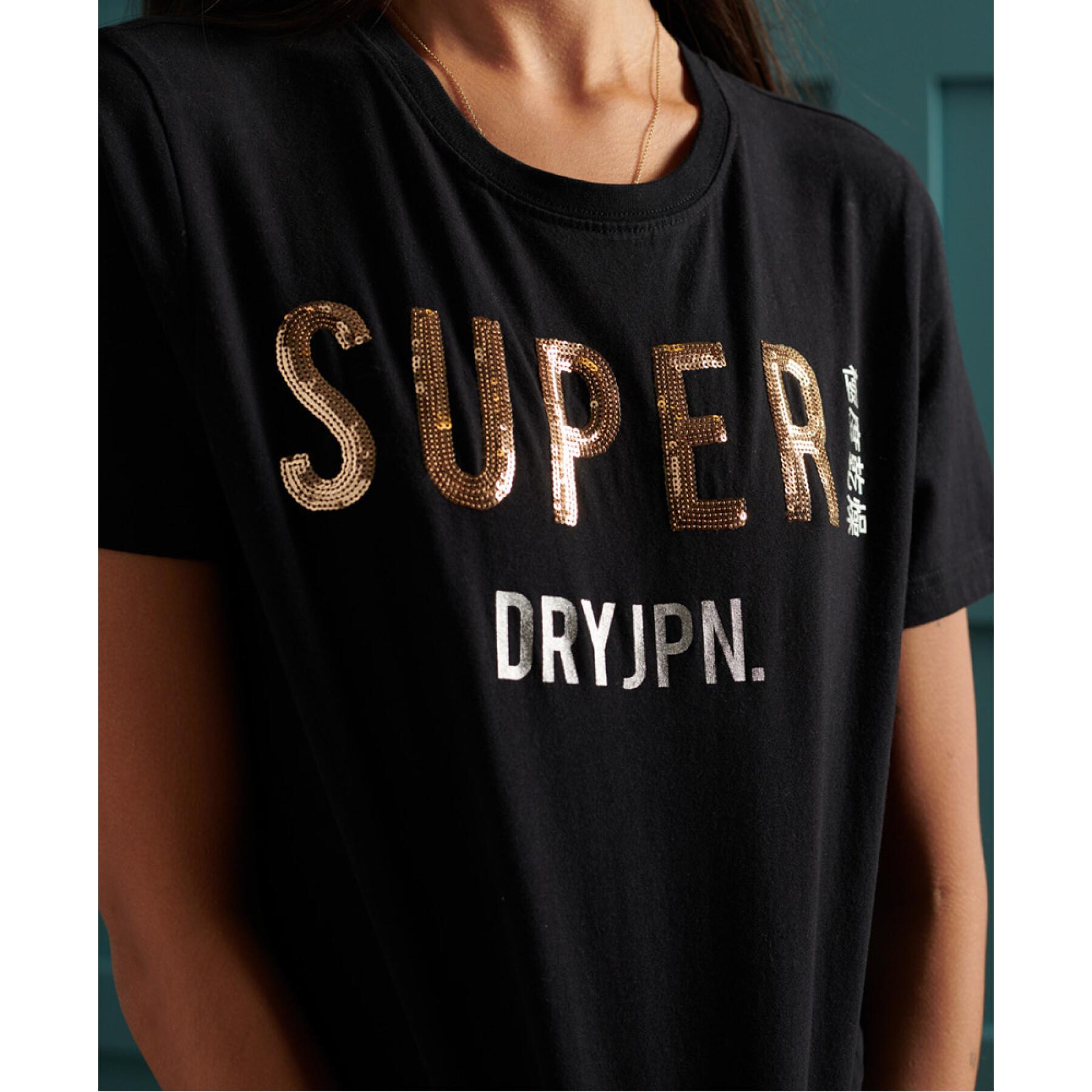 T-shirt femme Superdry Super Japan