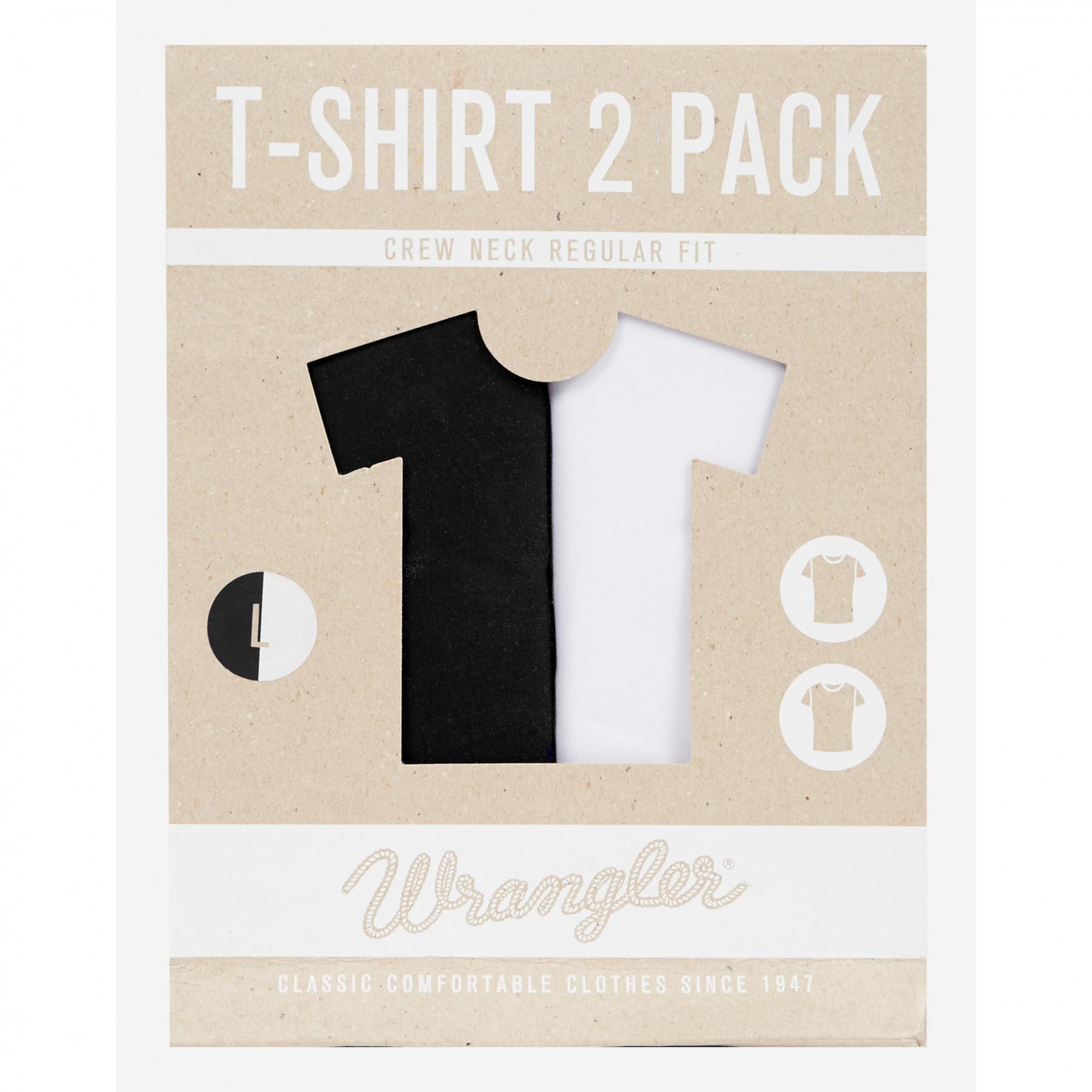 T-shirt manches courtes Wrangler (x2)