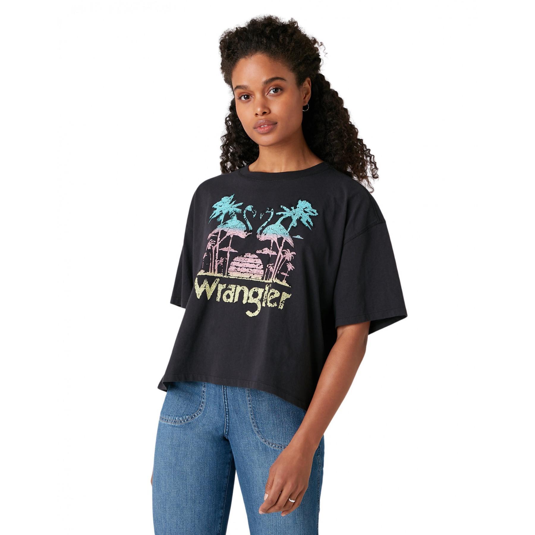 T-shirt femme Wrangler Boxy
