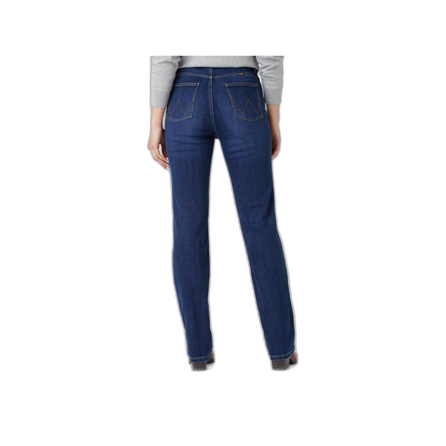 Jeans straight femme Wrangler