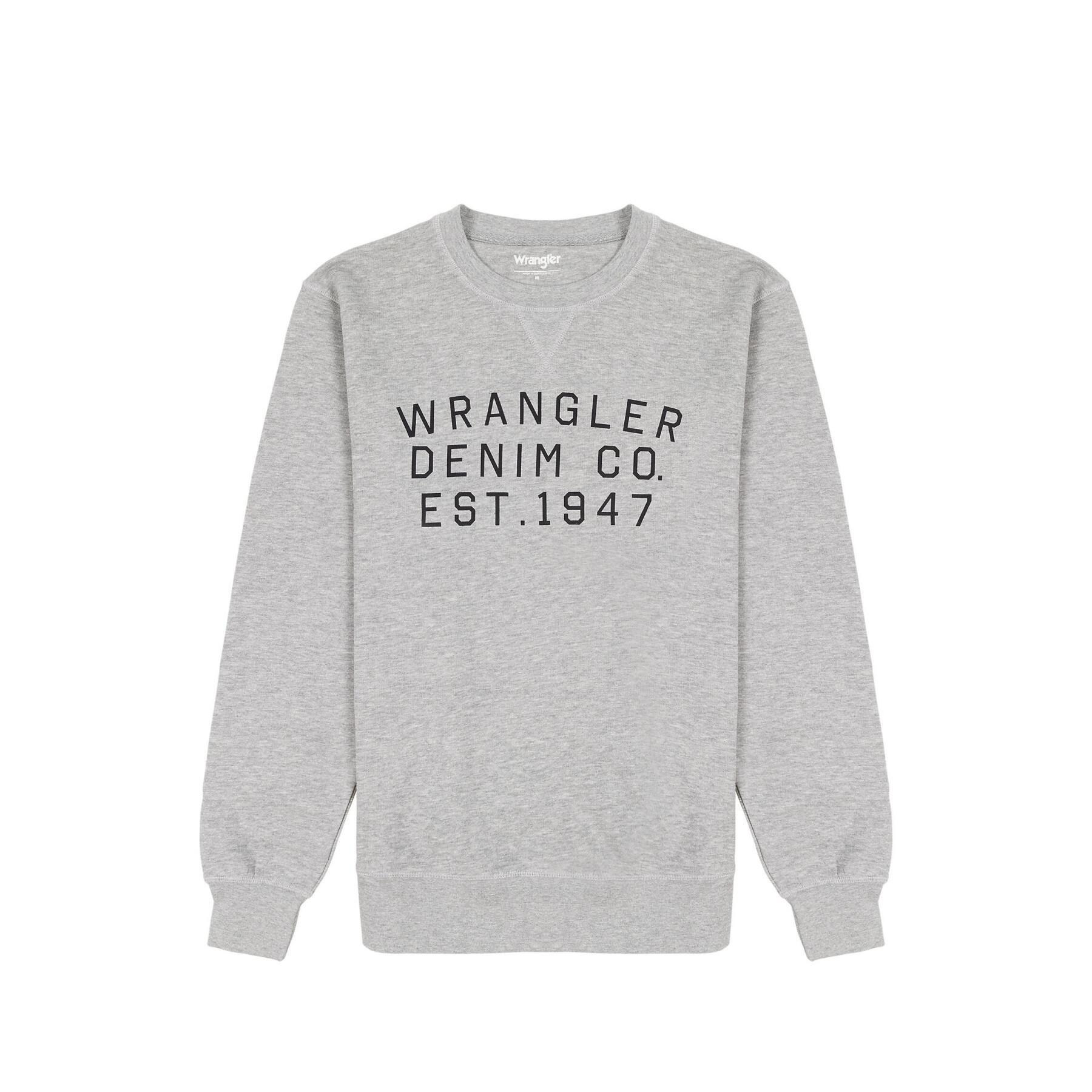 Sweatshirt col rond Wrangler Graphic