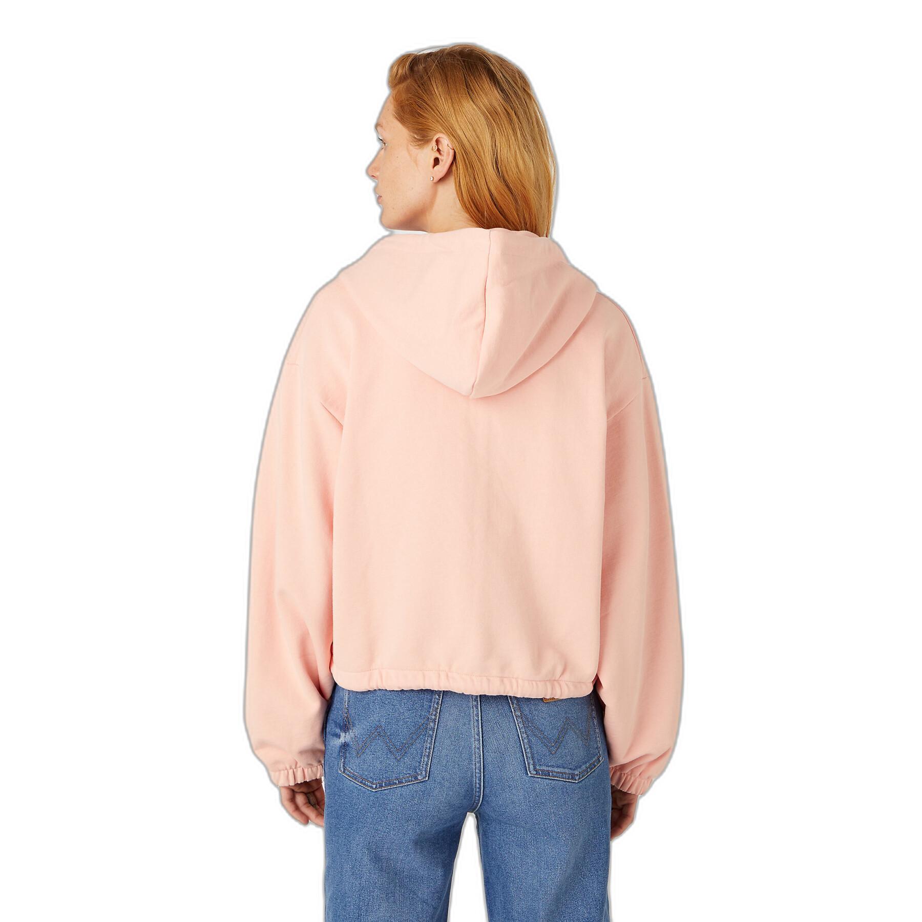 Sweatshirt à capuche zippé femme Wrangler
