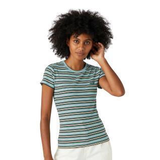 T-shirt femme Wrangler slim stripe