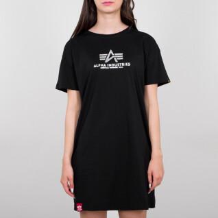 T-shirt long femme Alpha Industries Basic Foil Print