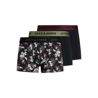 Lot de 3 boxers Jack & Jones Flower Microfiber