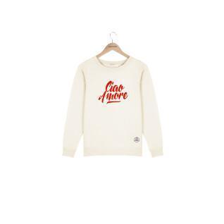 Sweatshirt col rond femme French Disorder Ciao Amore