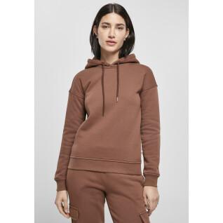 Sweatshirt à capuche Urban Classics Ladies Organic (grandes tailles)